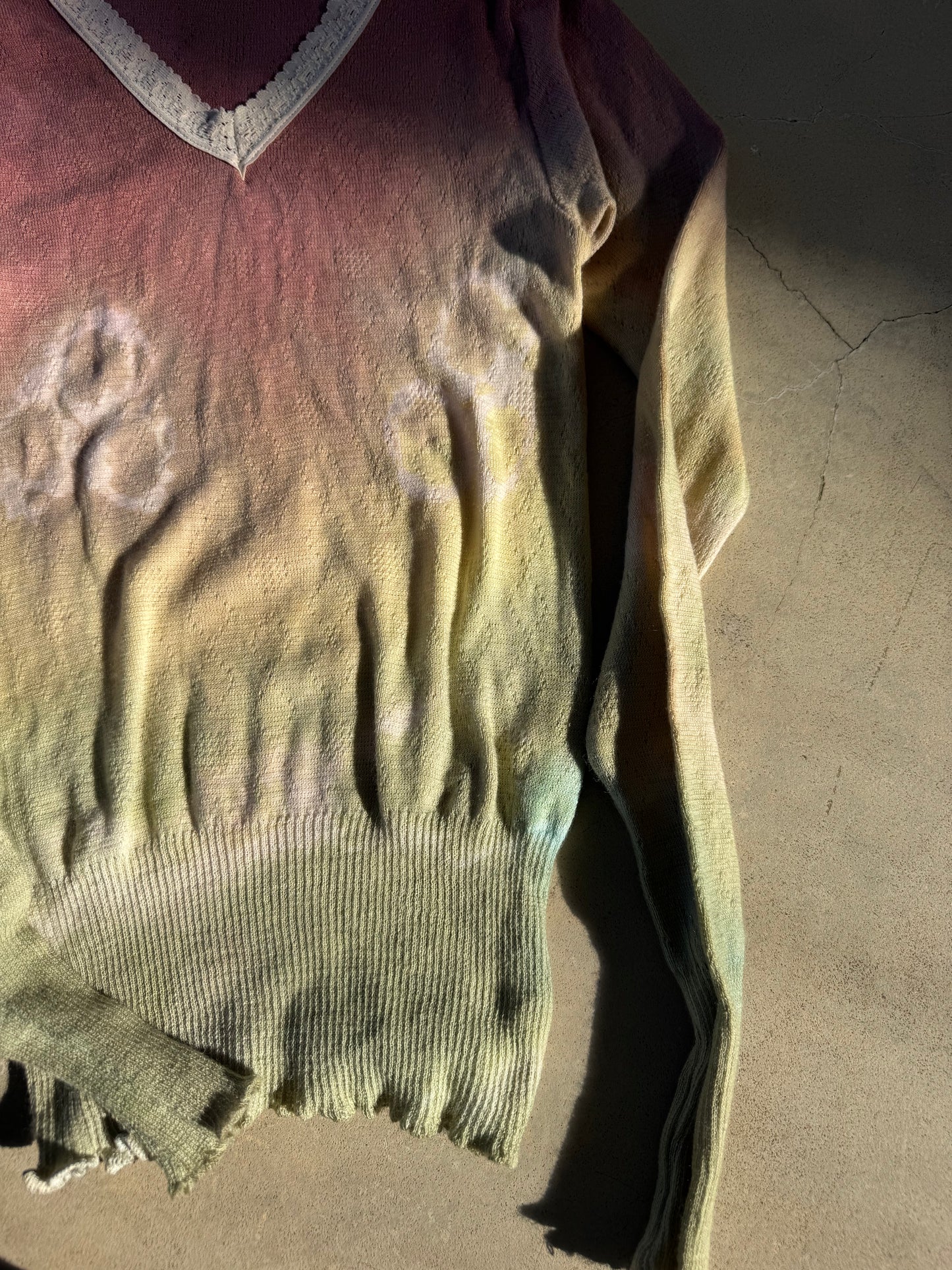 FIELD WOOL & COTTON SPENCER ~ MUTED AUTUMN