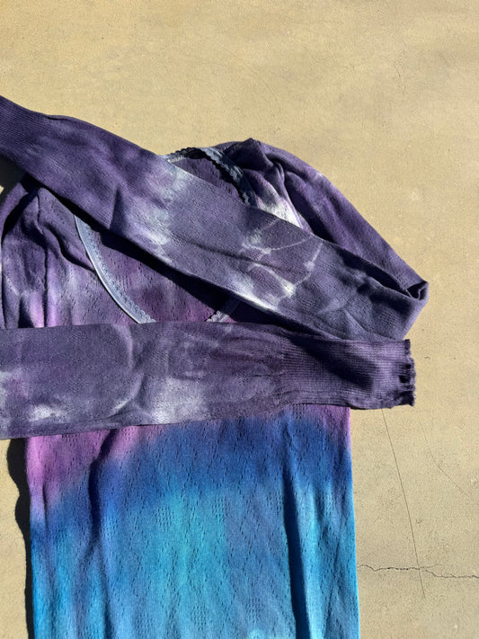 FIELD WOOL & COTTON SPENCER ~ PURPLE RAIN