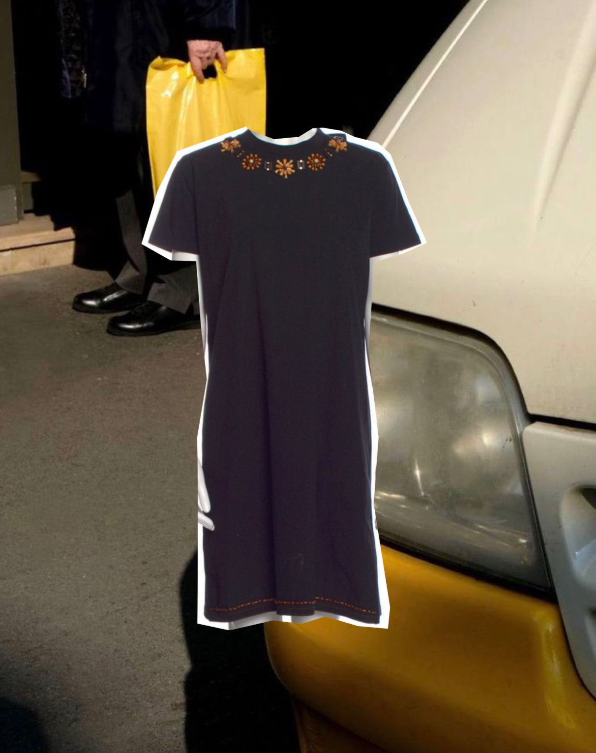DESIGNER RESALE X PRADA SHIFT DRESS BLK