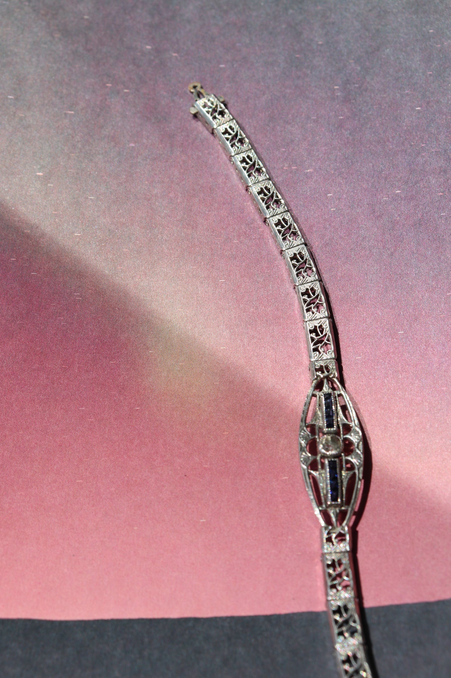 STERLING SILVER ANTIQUE BRACELET