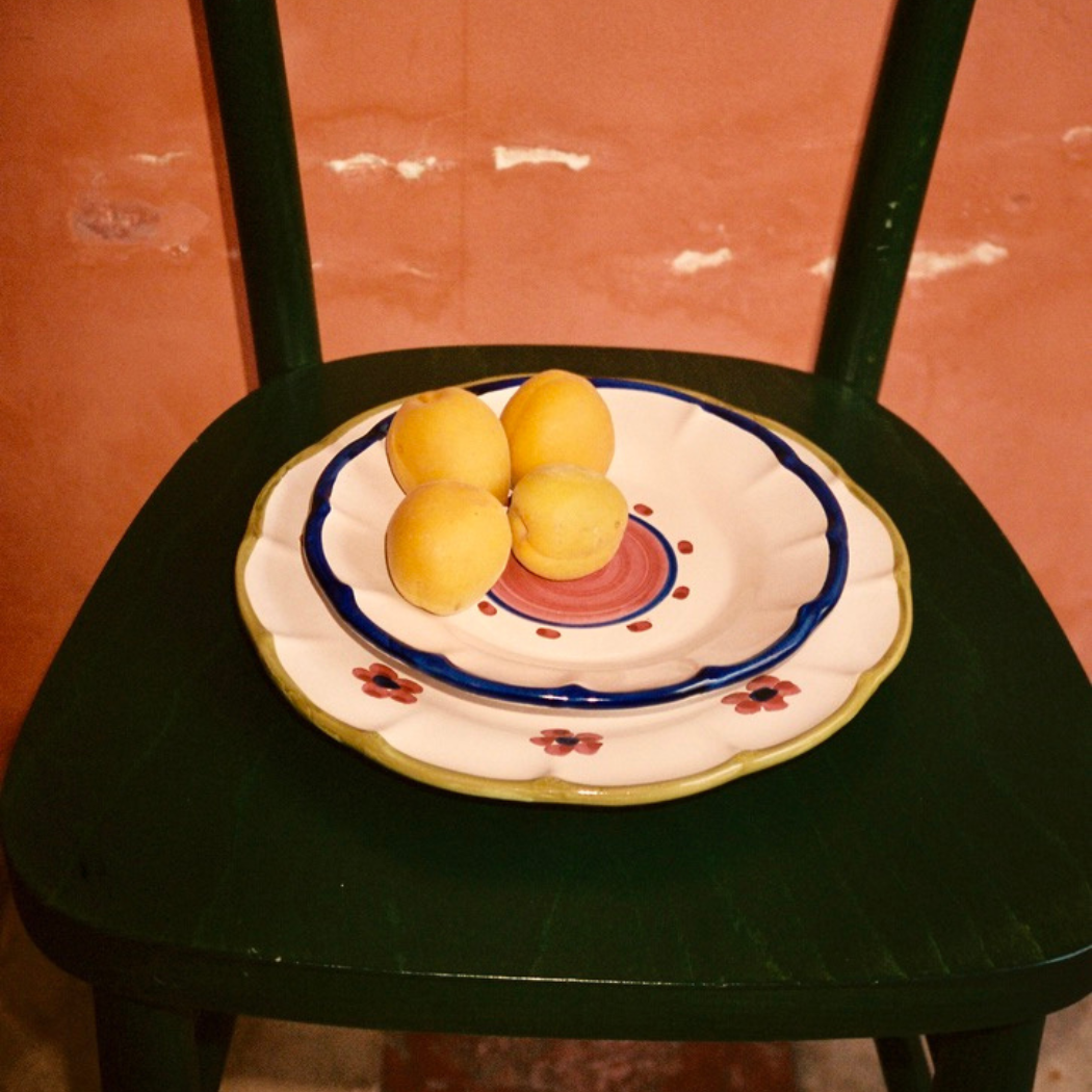 Sienna Salad Plate - Handmade & Hand Painted on the Amalfi