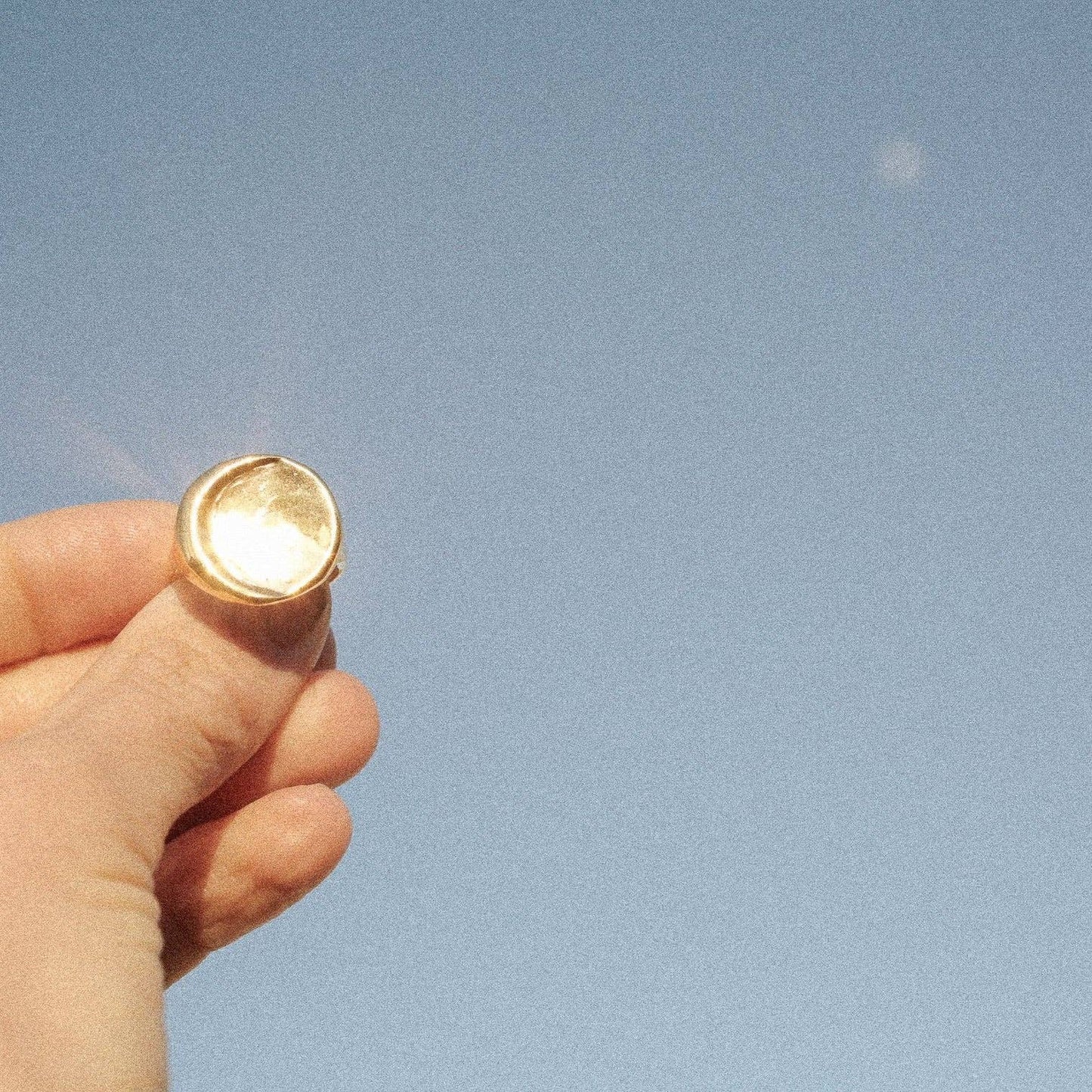 Moon Ring: Recycled Silver / 7