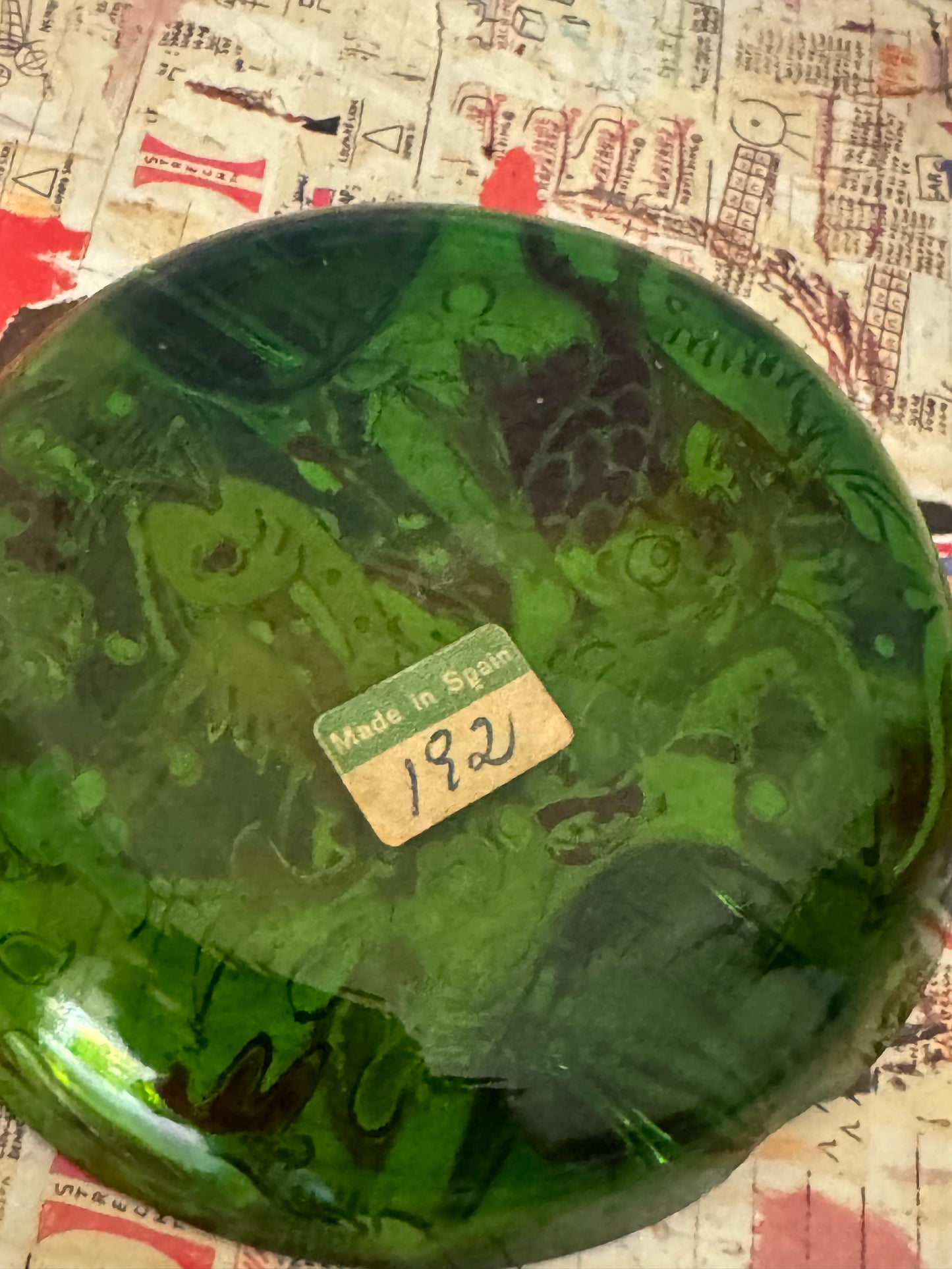 ARTISAN CRAFTED HAND PAINTED ASHTRAY