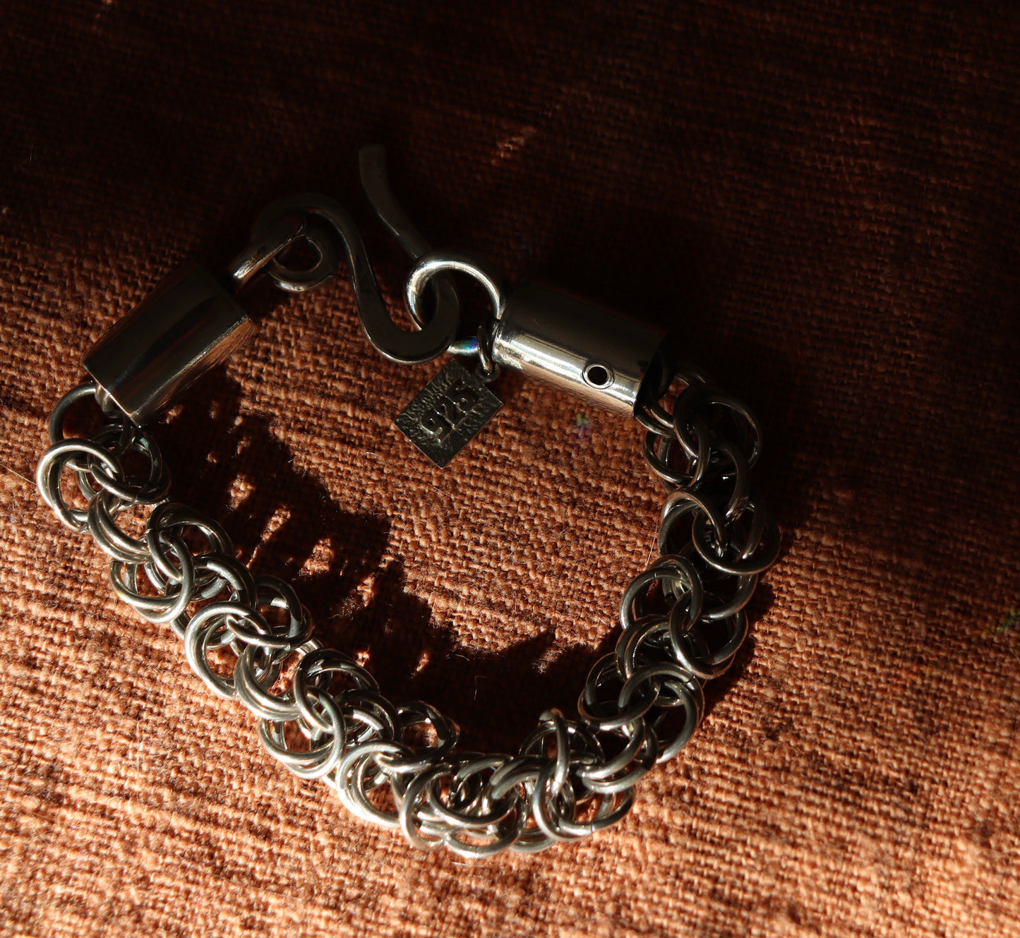STERLING SILVER CHUNKY 60S BRACELET