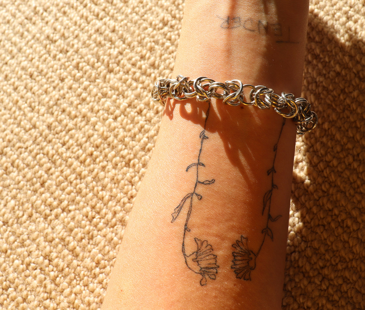 STERLING SILVER CHUNKY 60S BRACELET