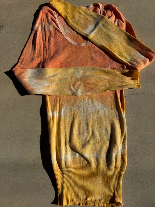 FIELD WOOL & COTTON SPENCER ~ WINTER SUN