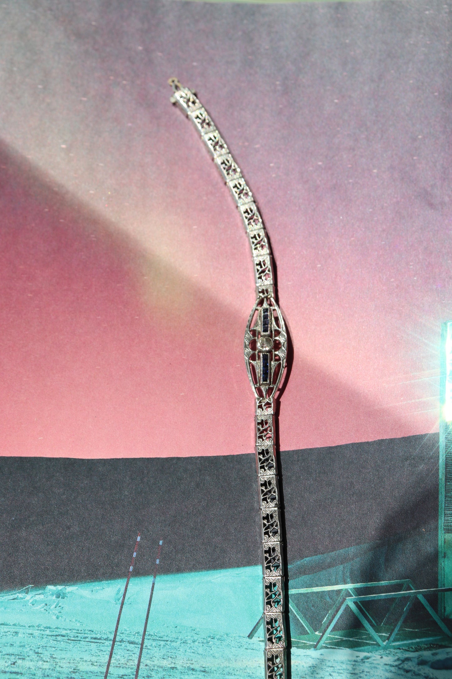 STERLING SILVER ANTIQUE BRACELET