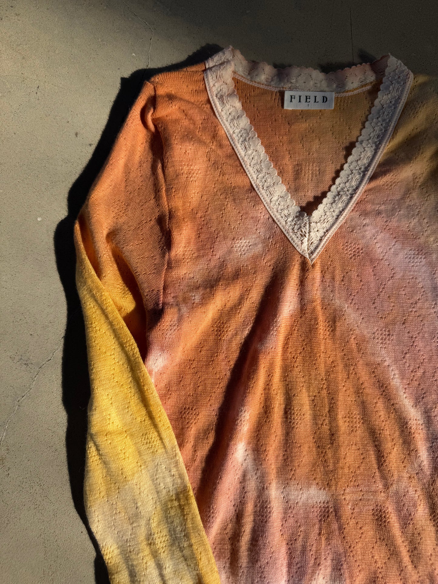 FIELD WOOL & COTTON SPENCER ~ MORNING HAZE