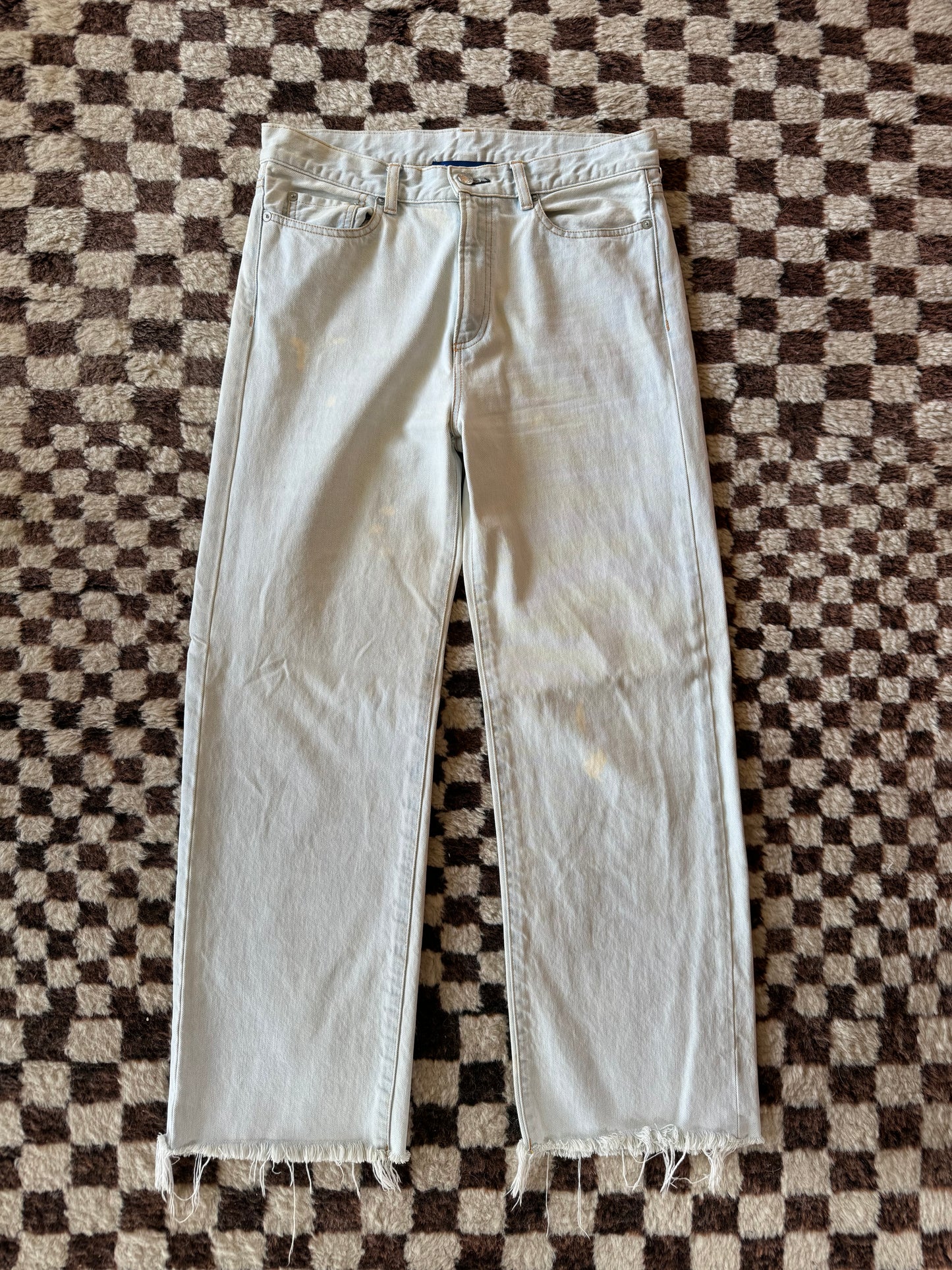 SUSTAIN SIMON MILLER FRAYED JEANS