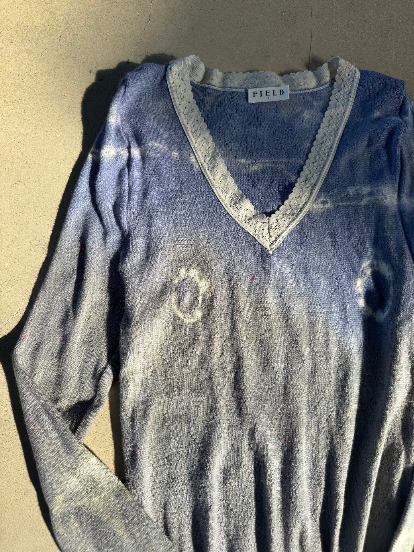 FIELD WOOL & COTTON SPENCER ~ GREY YOU