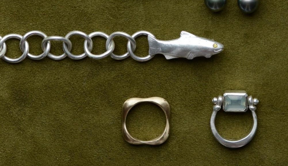 SILVER TROUT NECKLACE