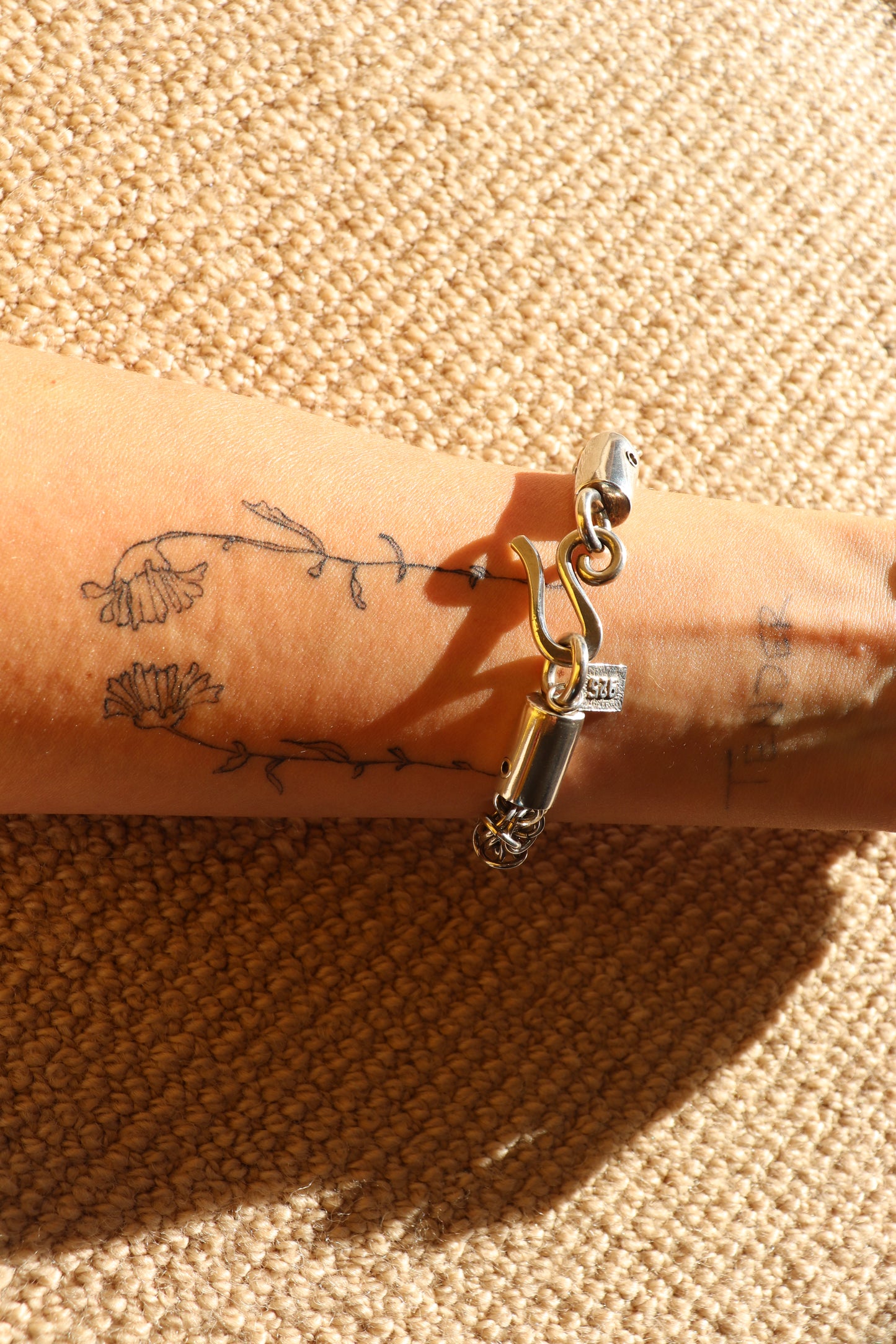 STERLING SILVER CHUNKY 60S BRACELET