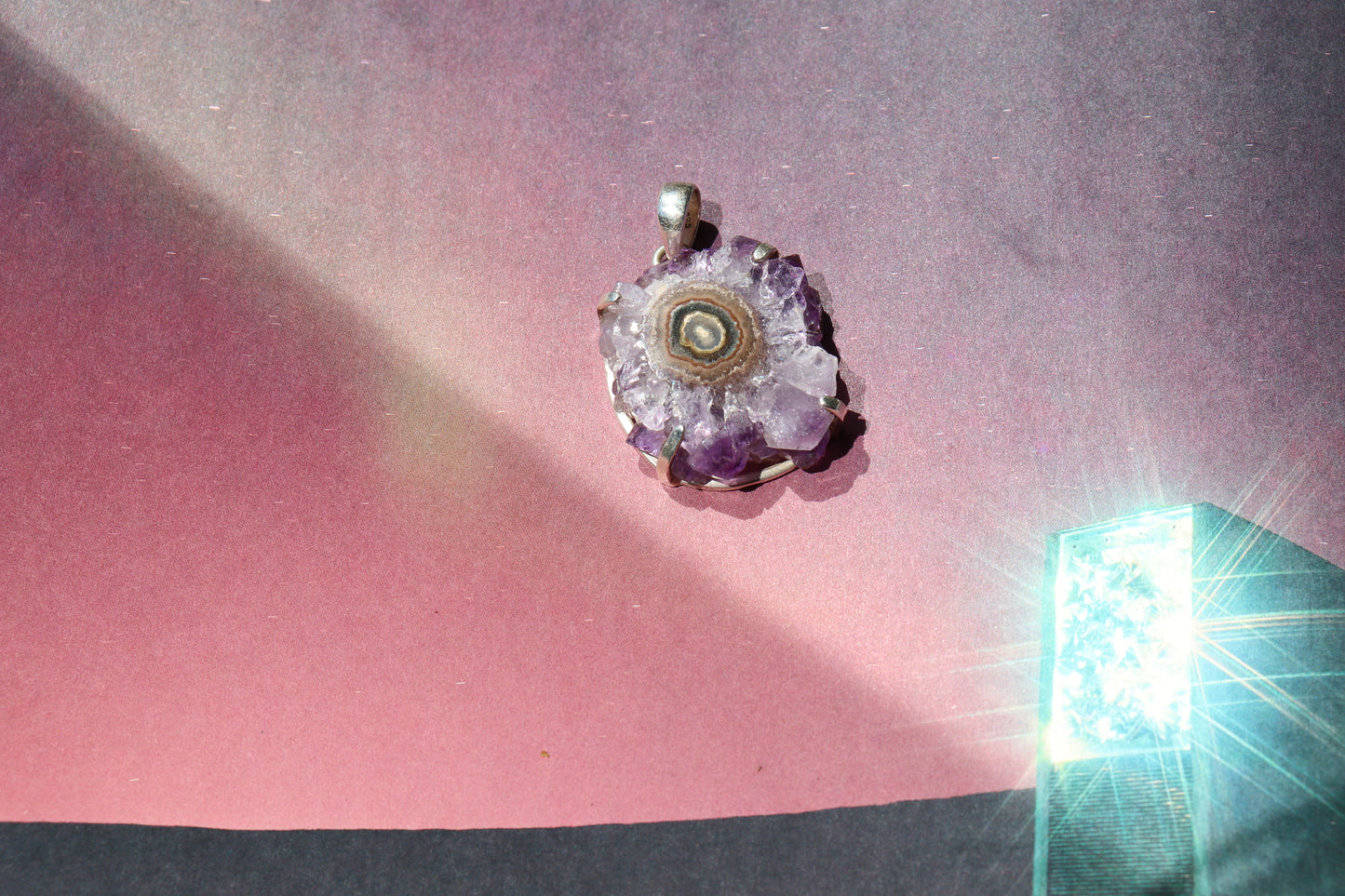 AMETHYST STERLING SILVER PENDANT