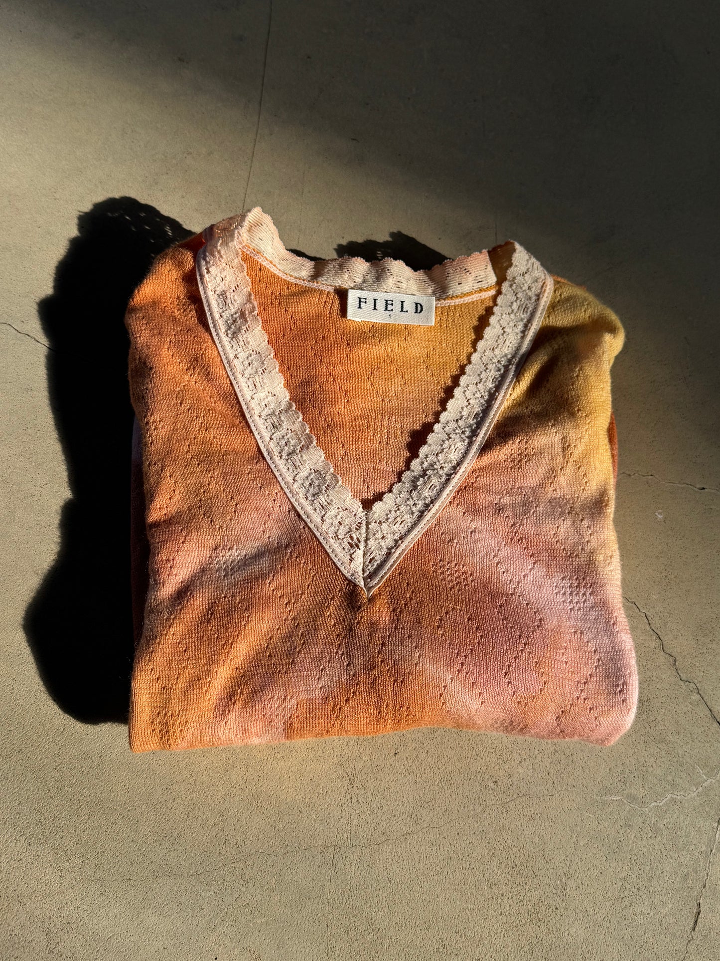 FIELD WOOL & COTTON SPENCER ~ MORNING HAZE