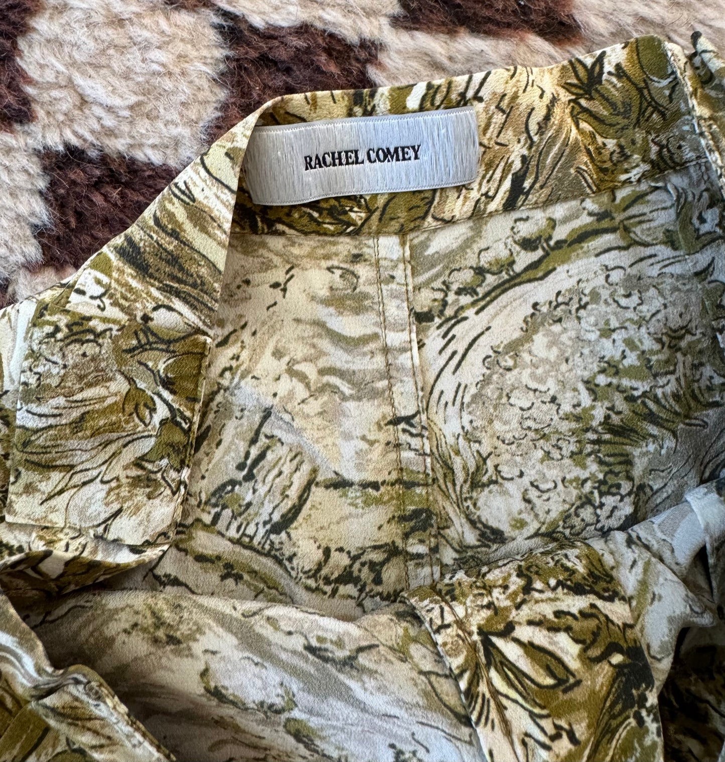 SUSTAIN RACHEL COMEY SILK PANT