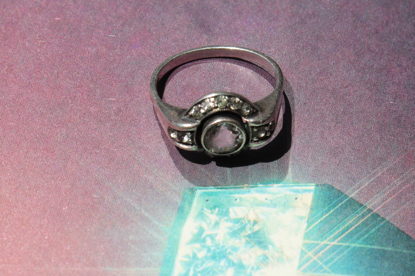 STERLING SILVER PASTE RING