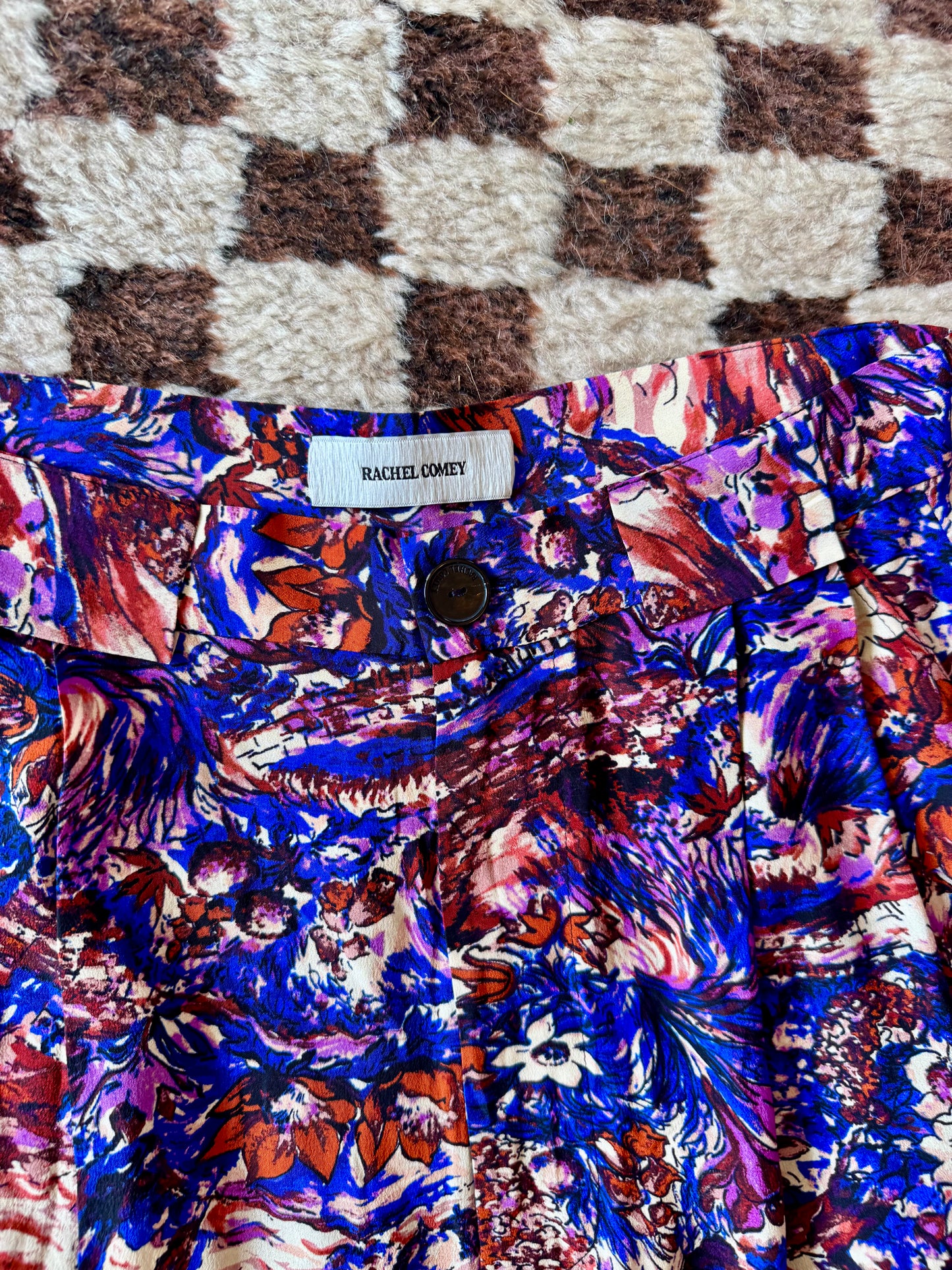 SUSTAIN RACHEL COMEY SILK PANTS