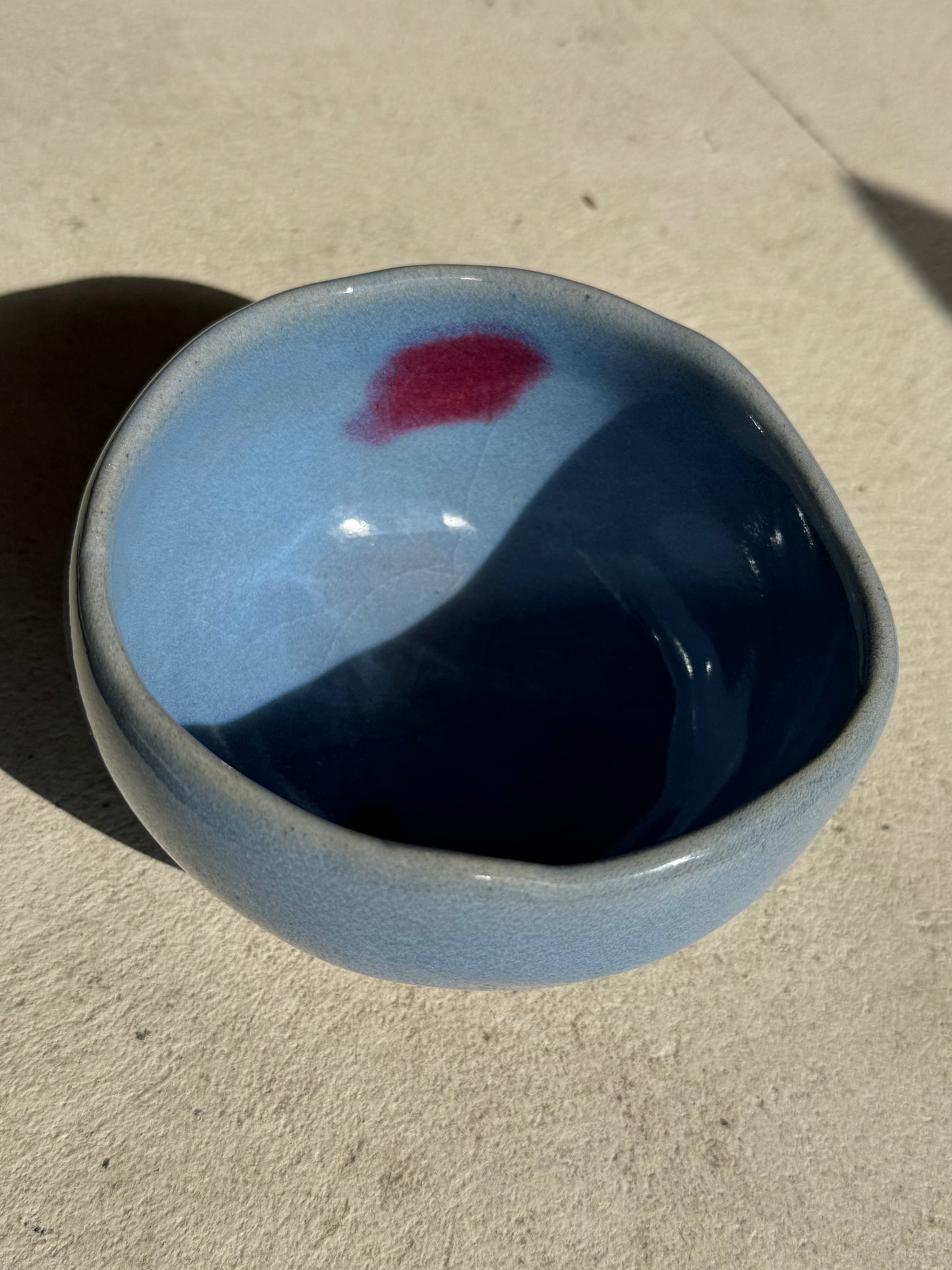 Japanese bowl blue