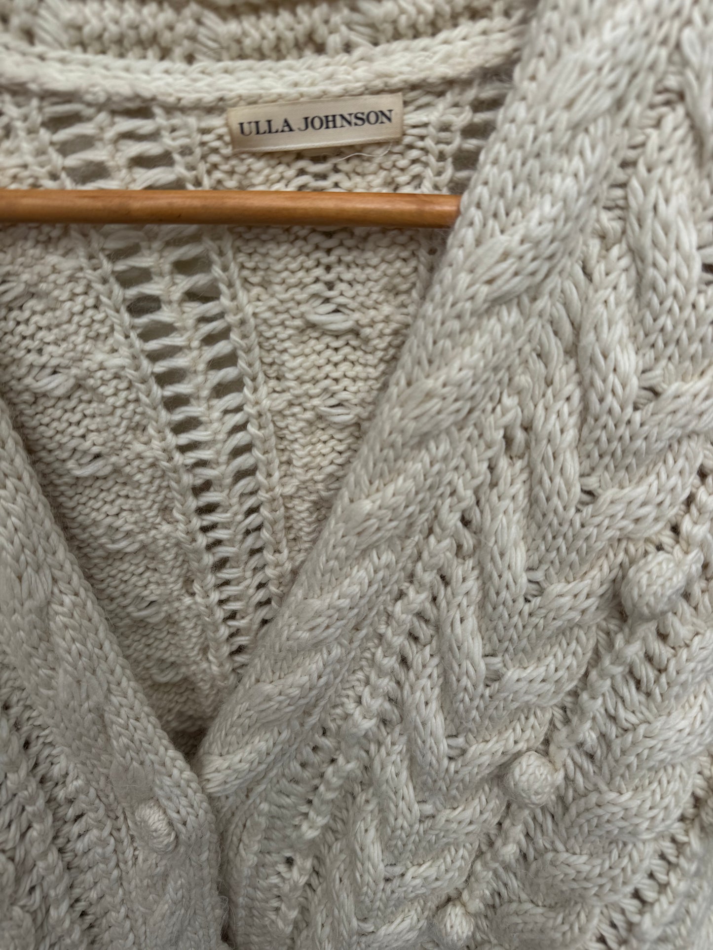SUSTAIN ULLA JOHNSON WOOL CARDIGAN