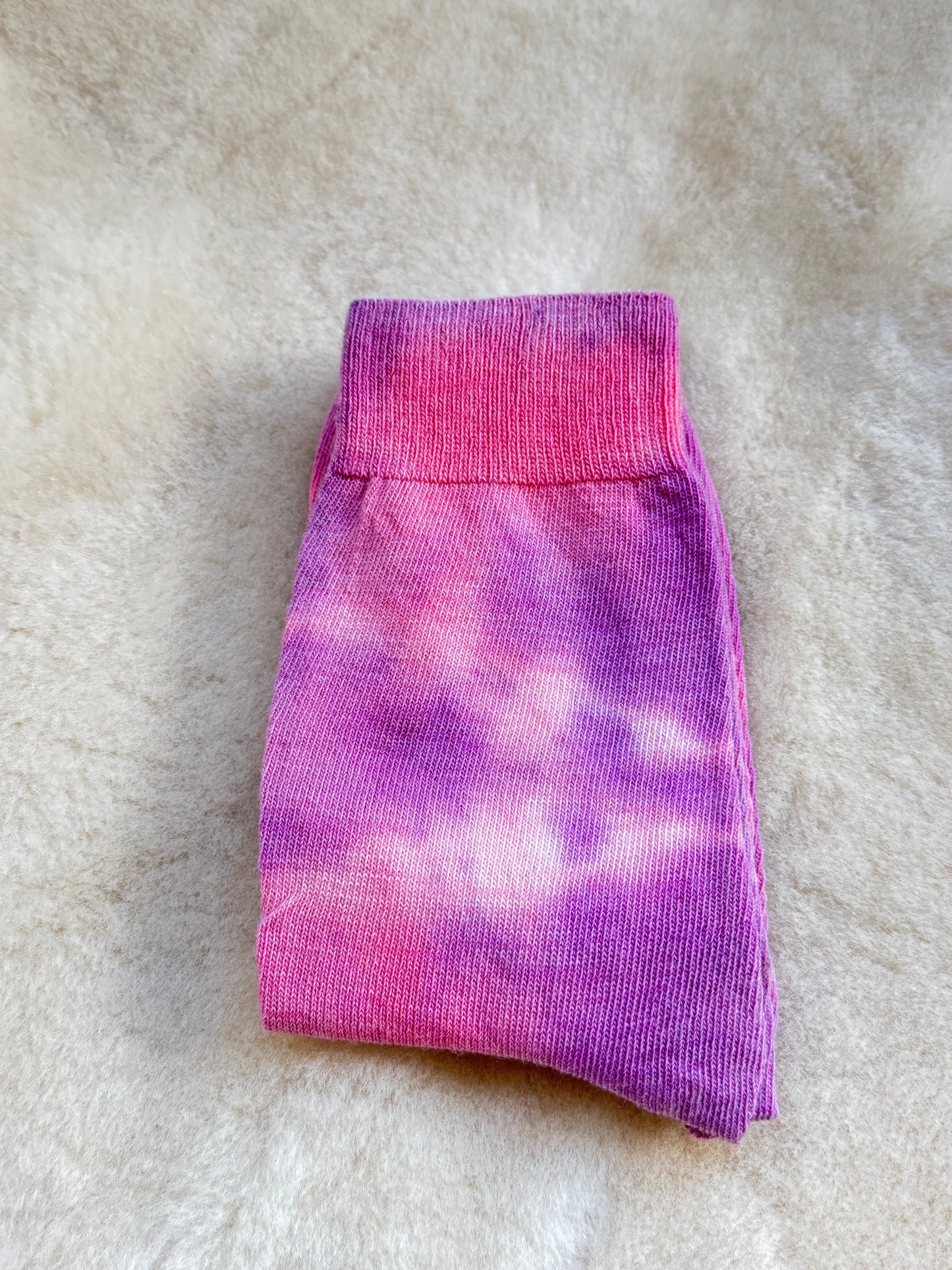 FIELD FINE MERINO SOCK ~ PINK SKIES