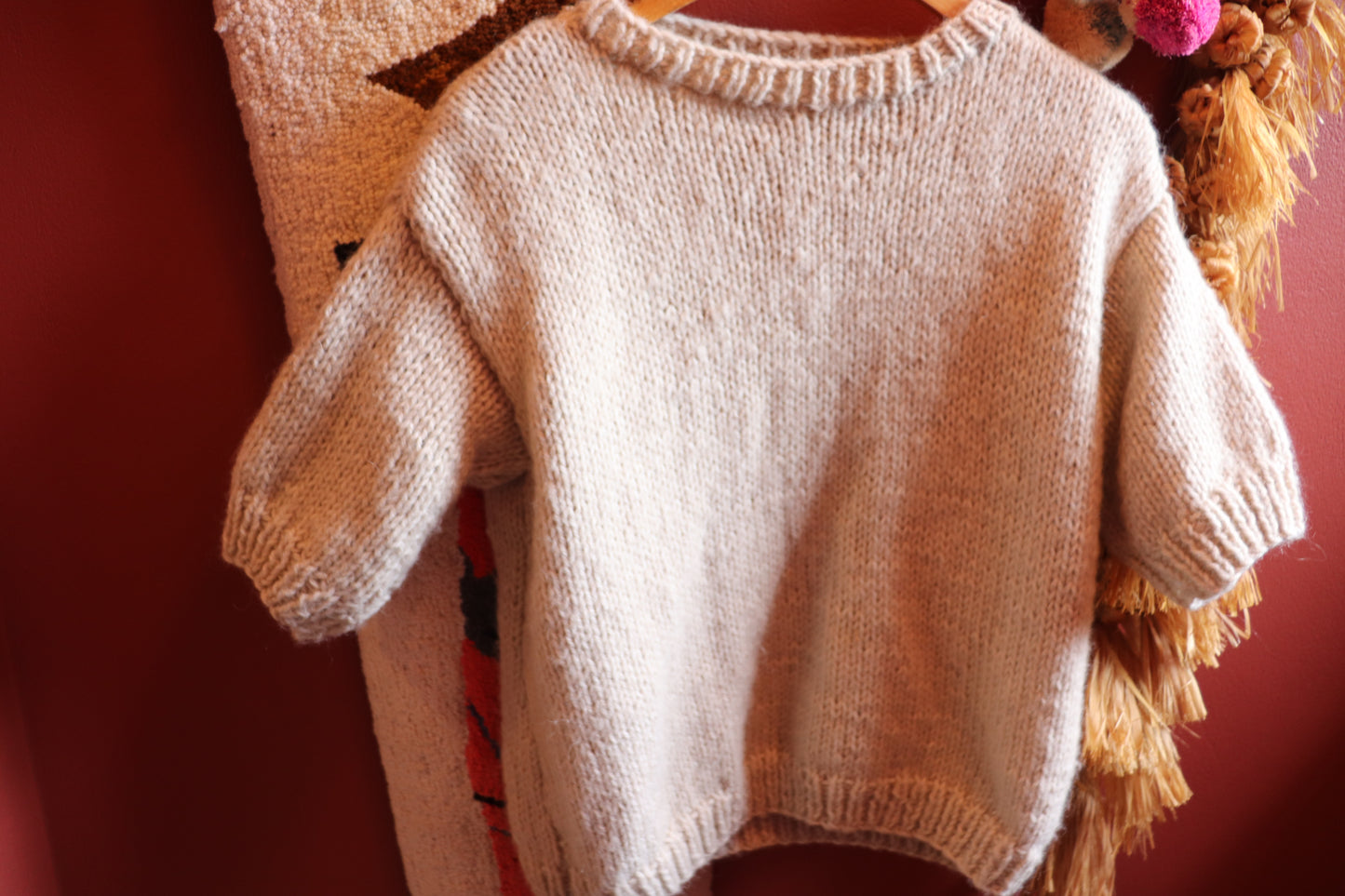 SUSTAIN NIDO WOOL KNIT