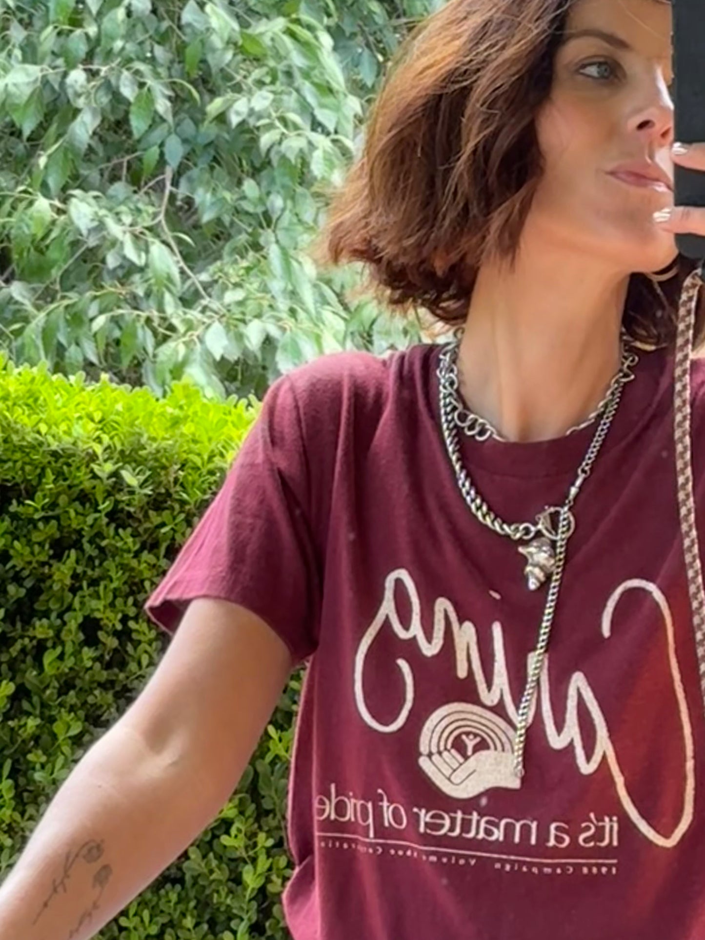 VINTAGE 80s TEE ~ CARING TEE