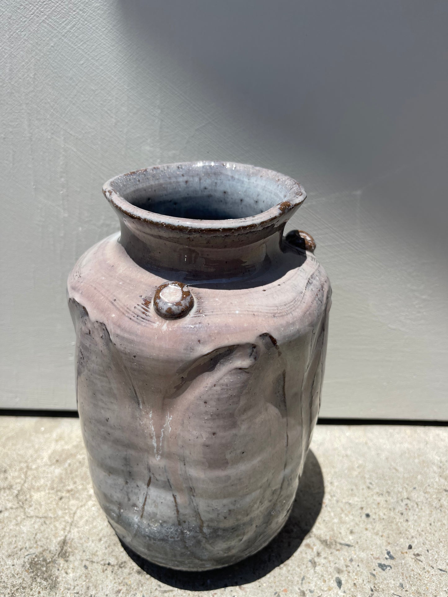 JAPANESE MEDIUM MAUVE VASE