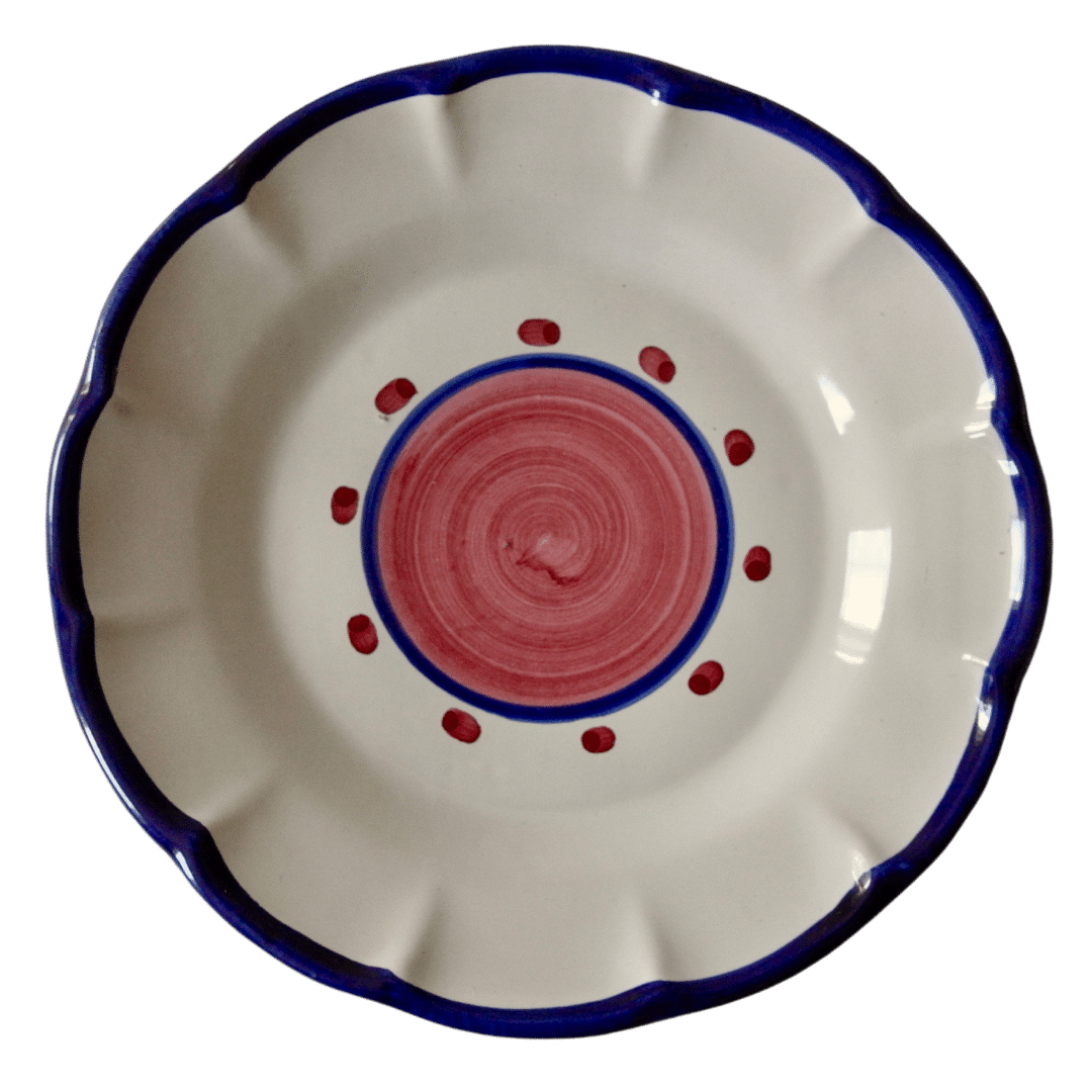 Sienna Salad Plate - Handmade & Hand Painted on the Amalfi