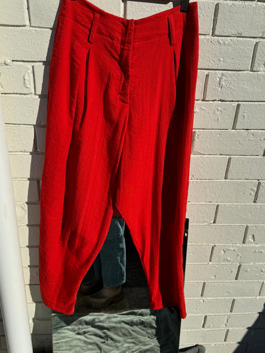 SUSTAIN NO.6 STORE RED PANTS