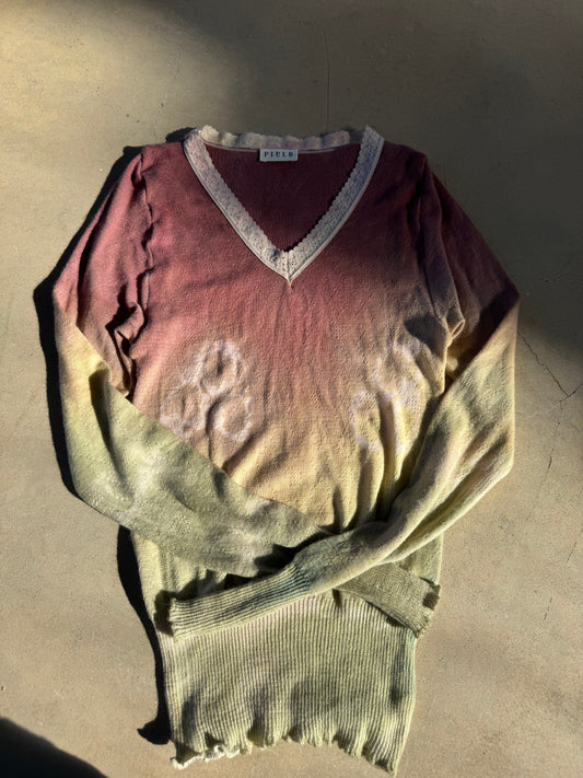 FIELD WOOL & COTTON SPENCER ~ MUTED AUTUMN