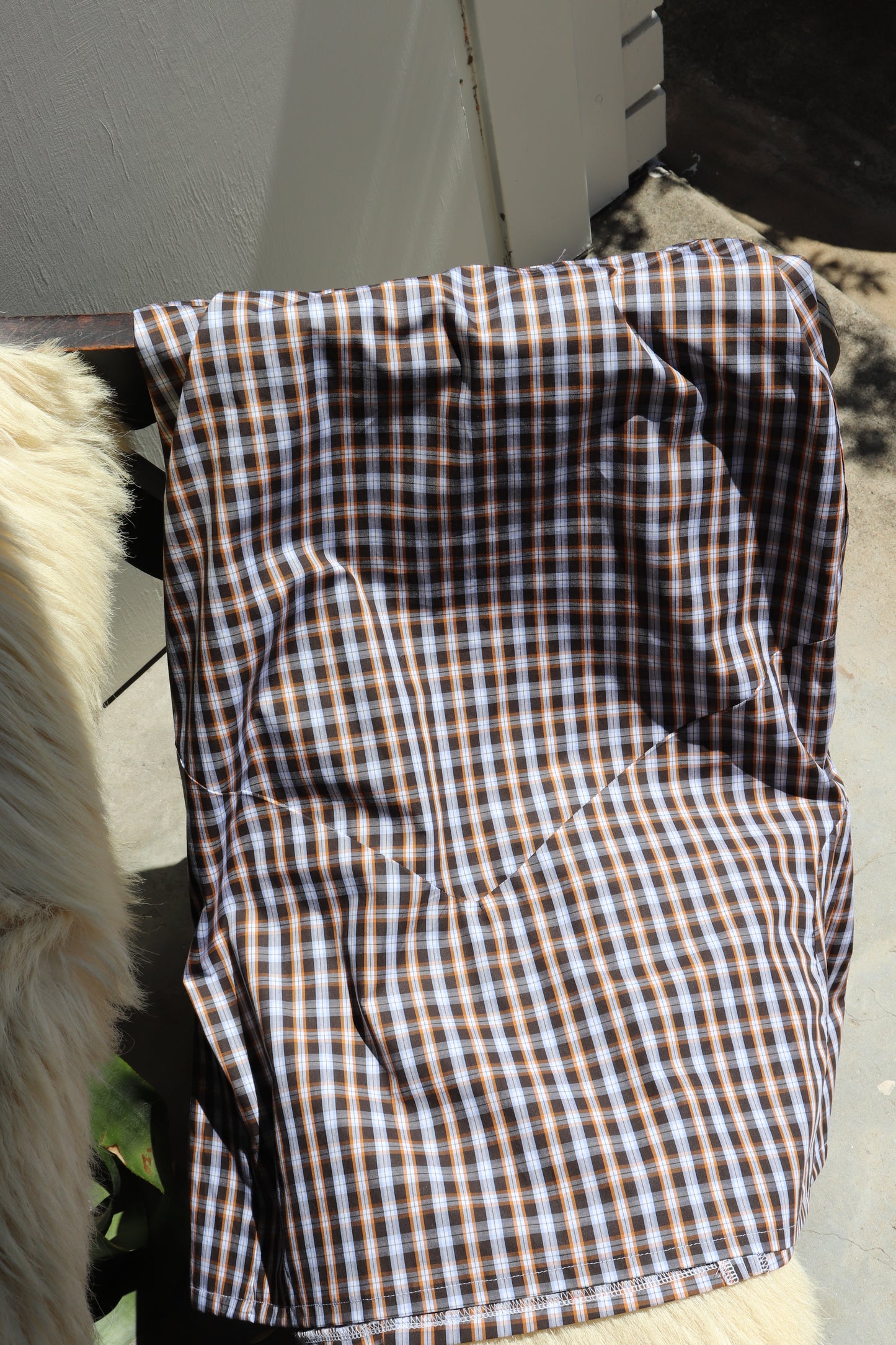 FIELD COTTON GINGHAM SKIRT