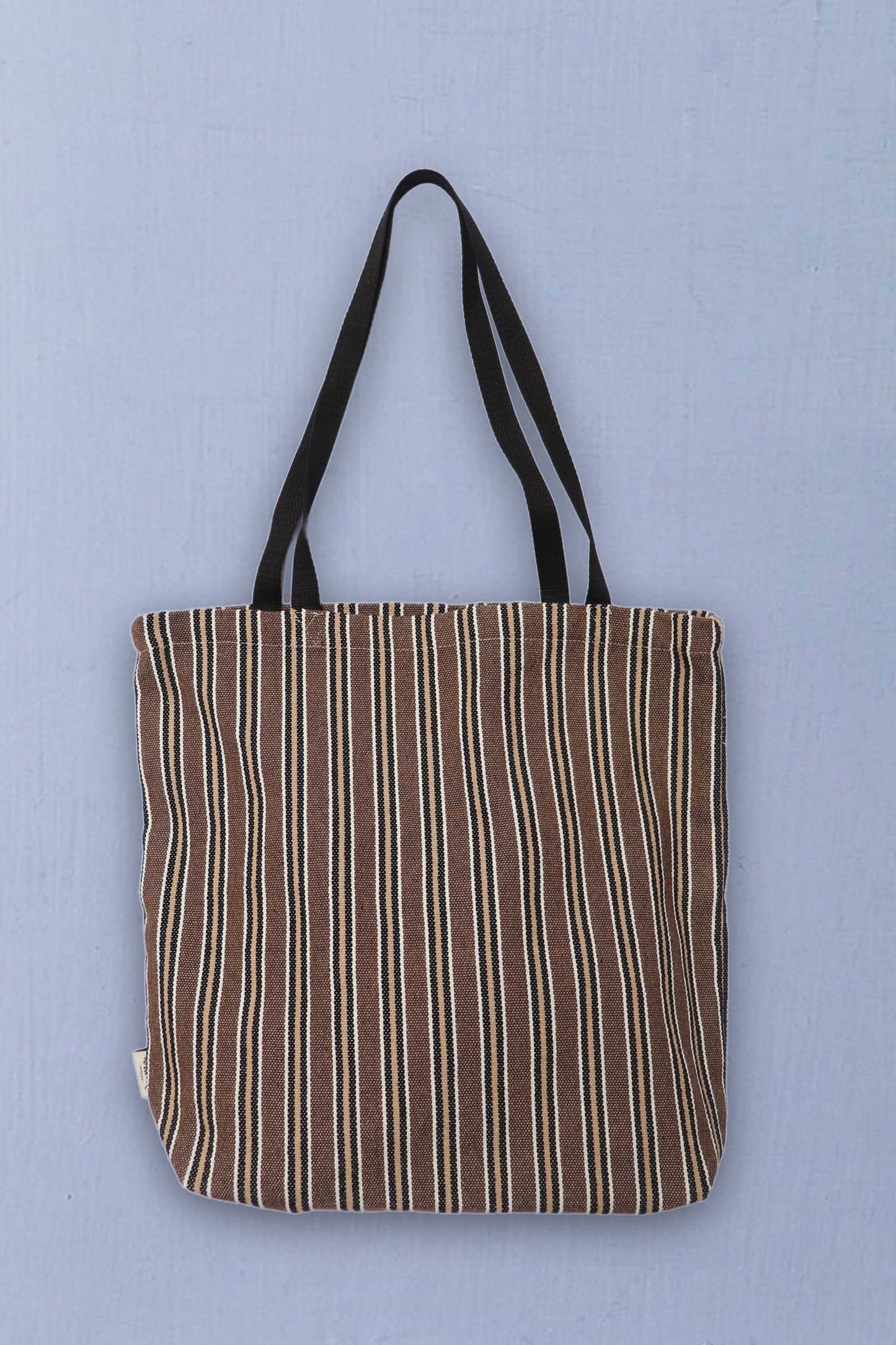 Tote Bag Brown Canvas