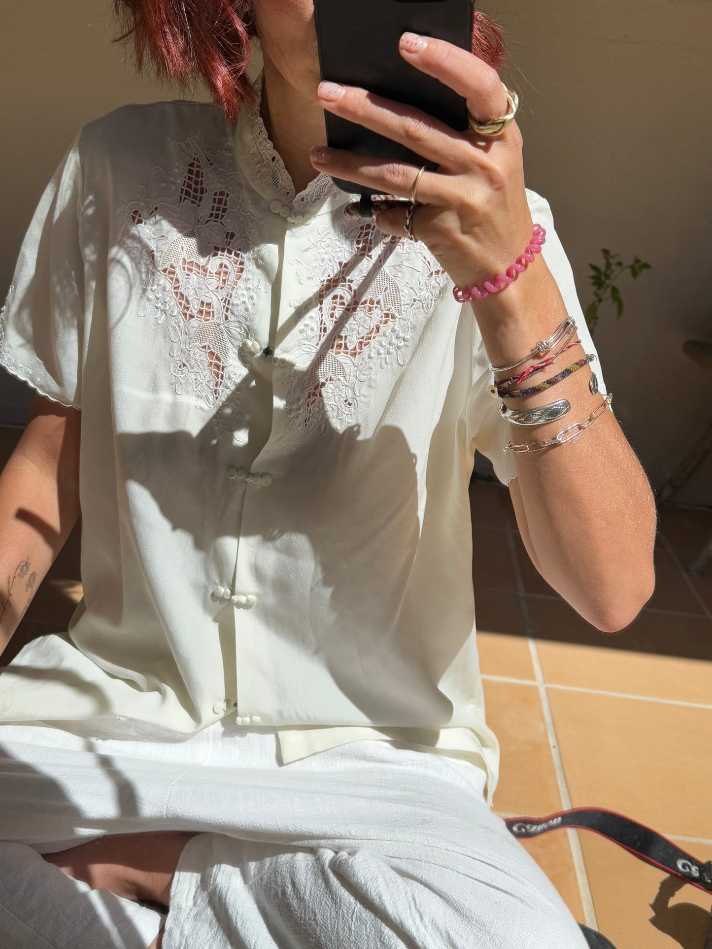 SILK DAFFODIL BLOUSE