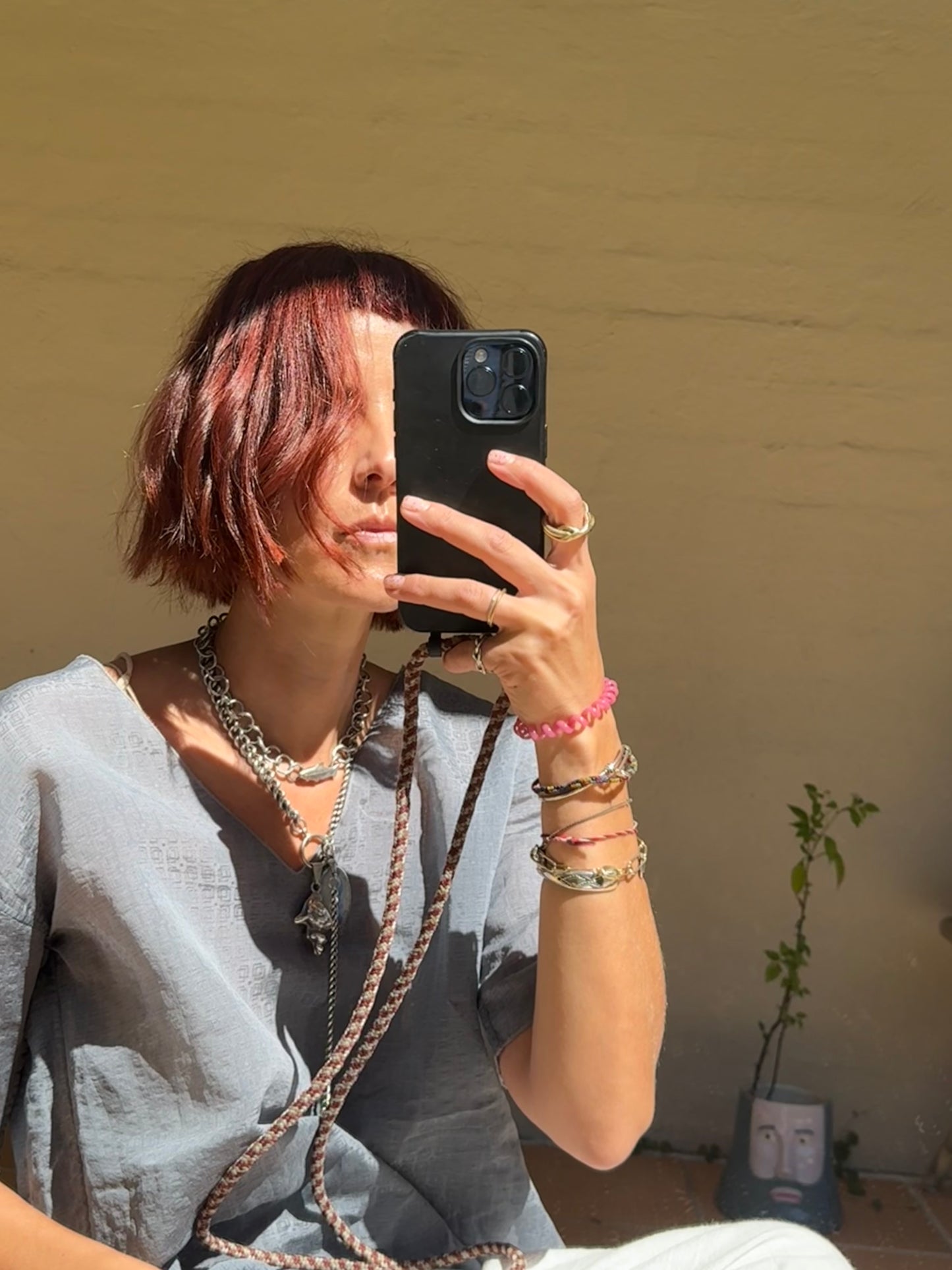 MARNI ~ TIE BACK BLOUSE