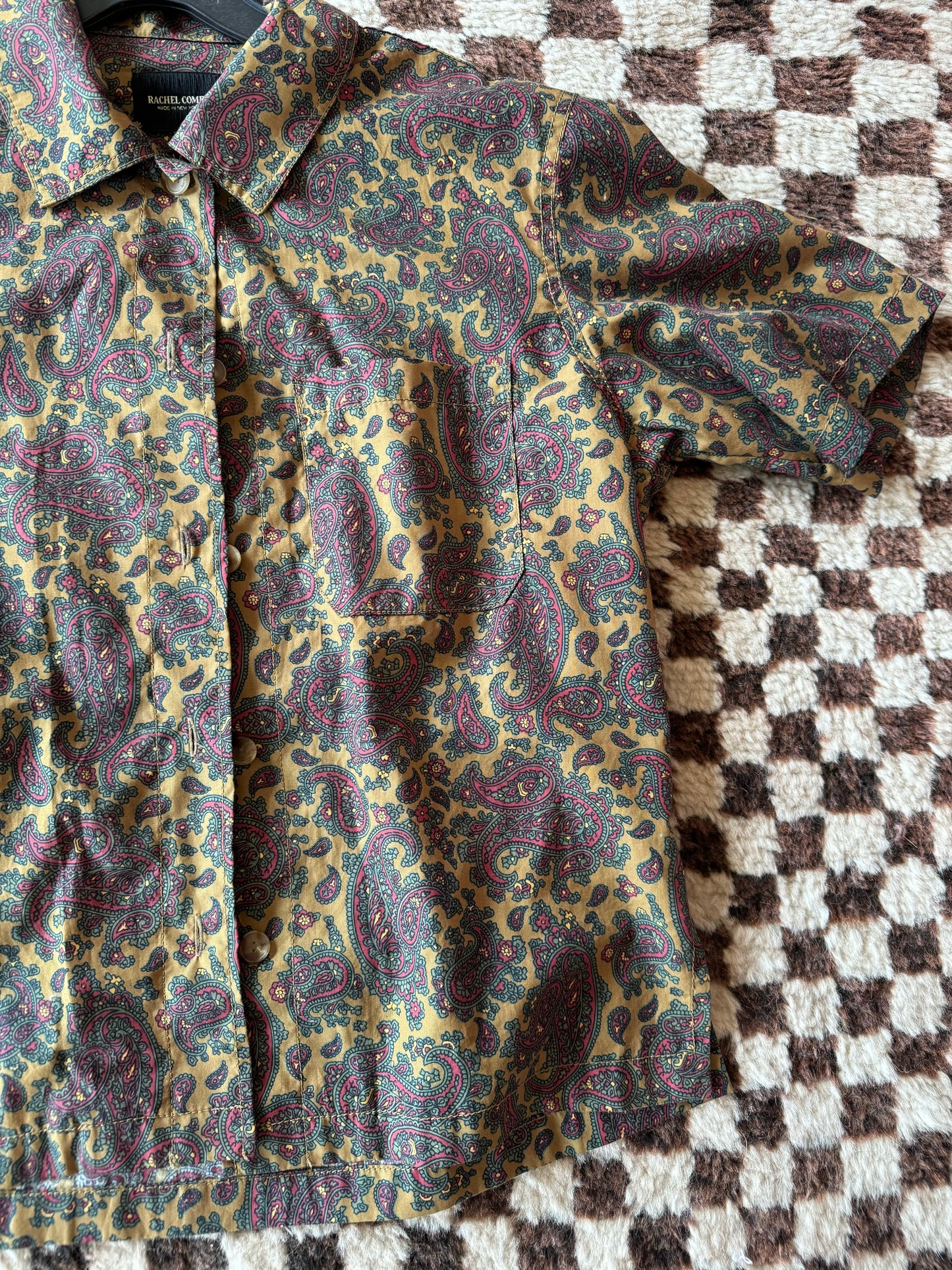 SUSTAIN RACHEL COMEY PAISLEY SHIRT