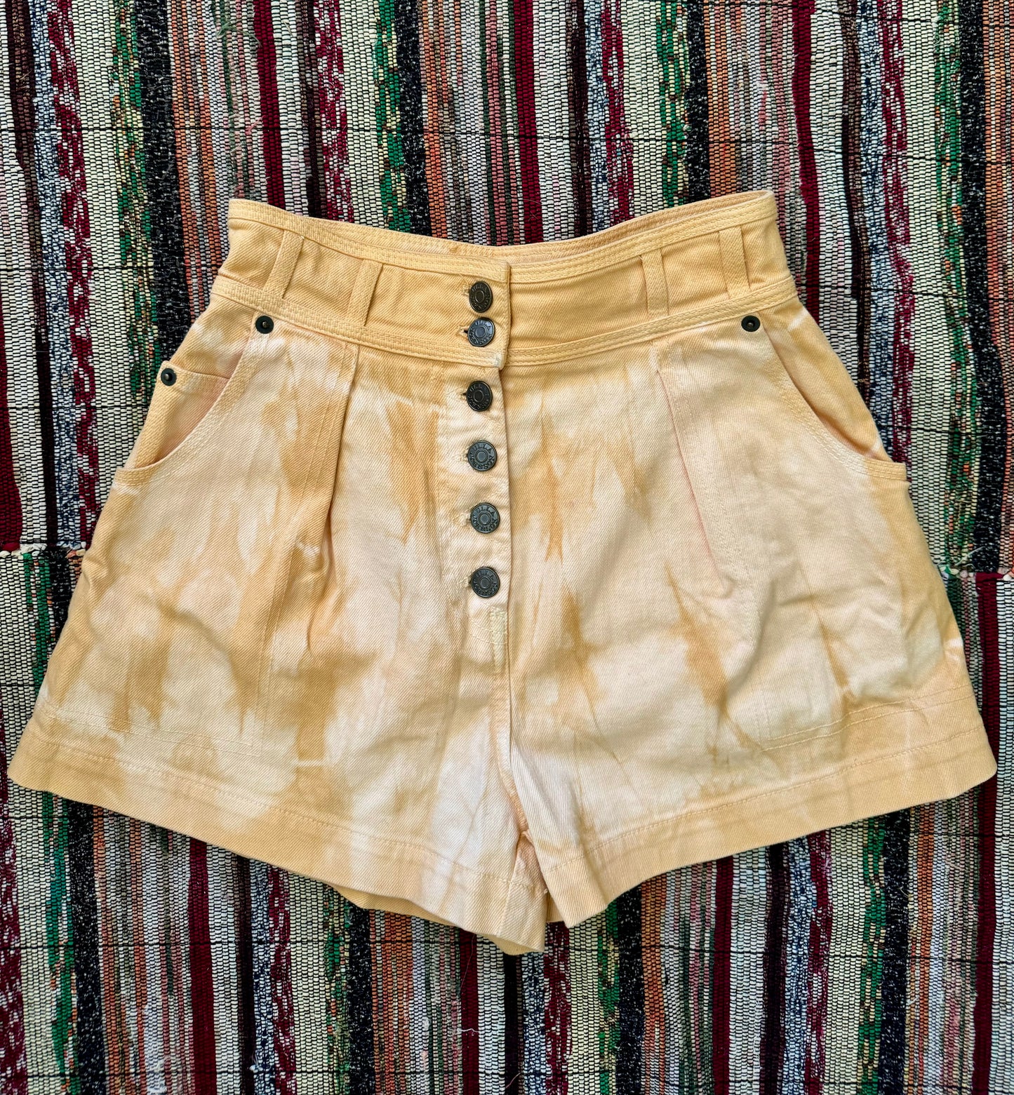 SUSTAIN - ULLA JOHNSON TIE DYE SHORTS