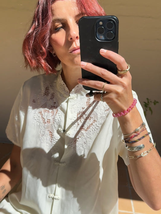 SILK DAFFODIL BLOUSE