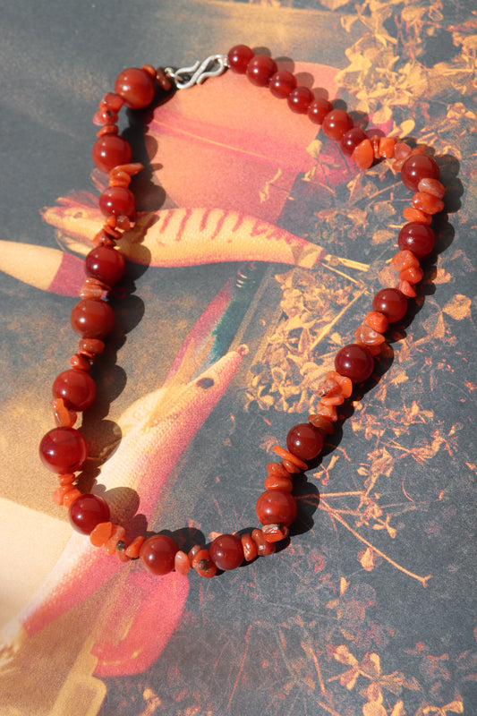 ANIMO OX BLOOD CARNELIAN
