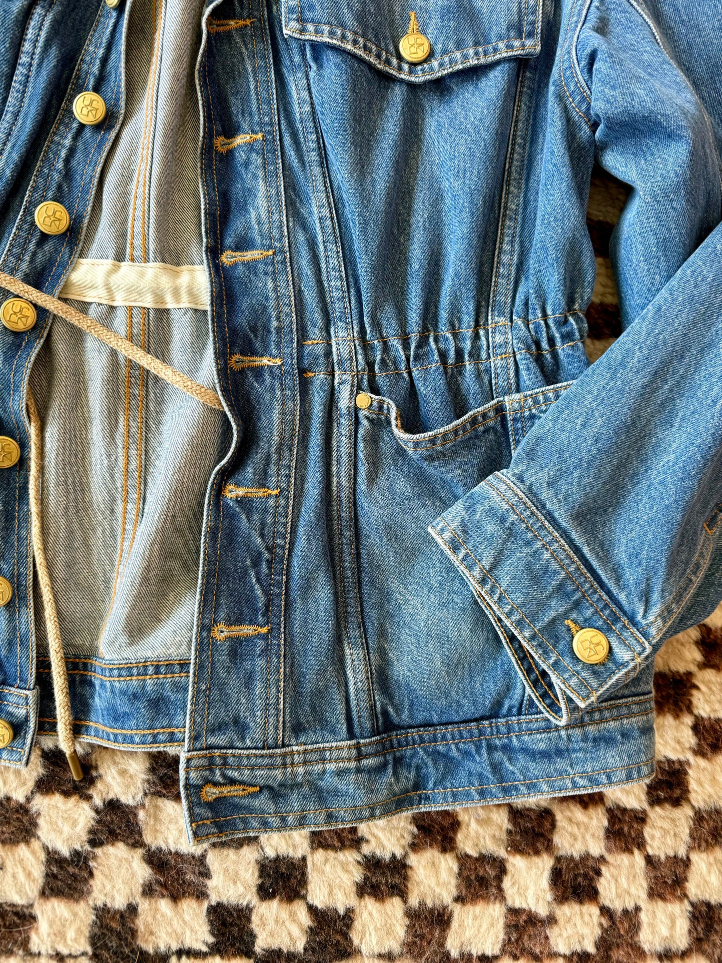 SUSTAIN ULLA JOHNSON DENIM JKT