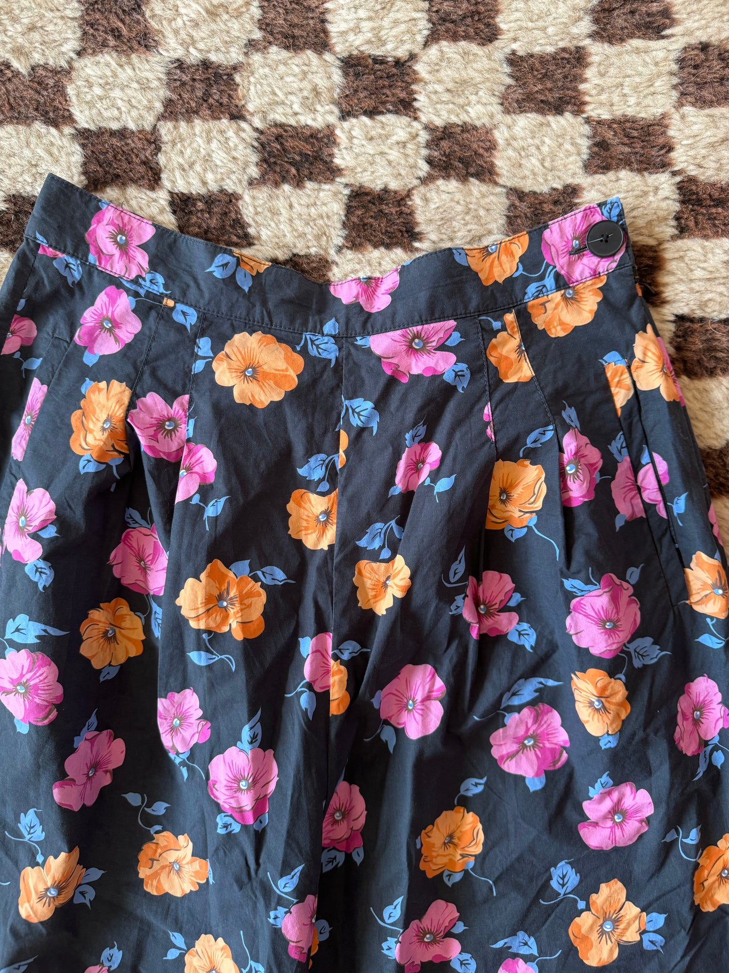 SUSTAIN No.6 STORE COTTON FLORAL PANTS