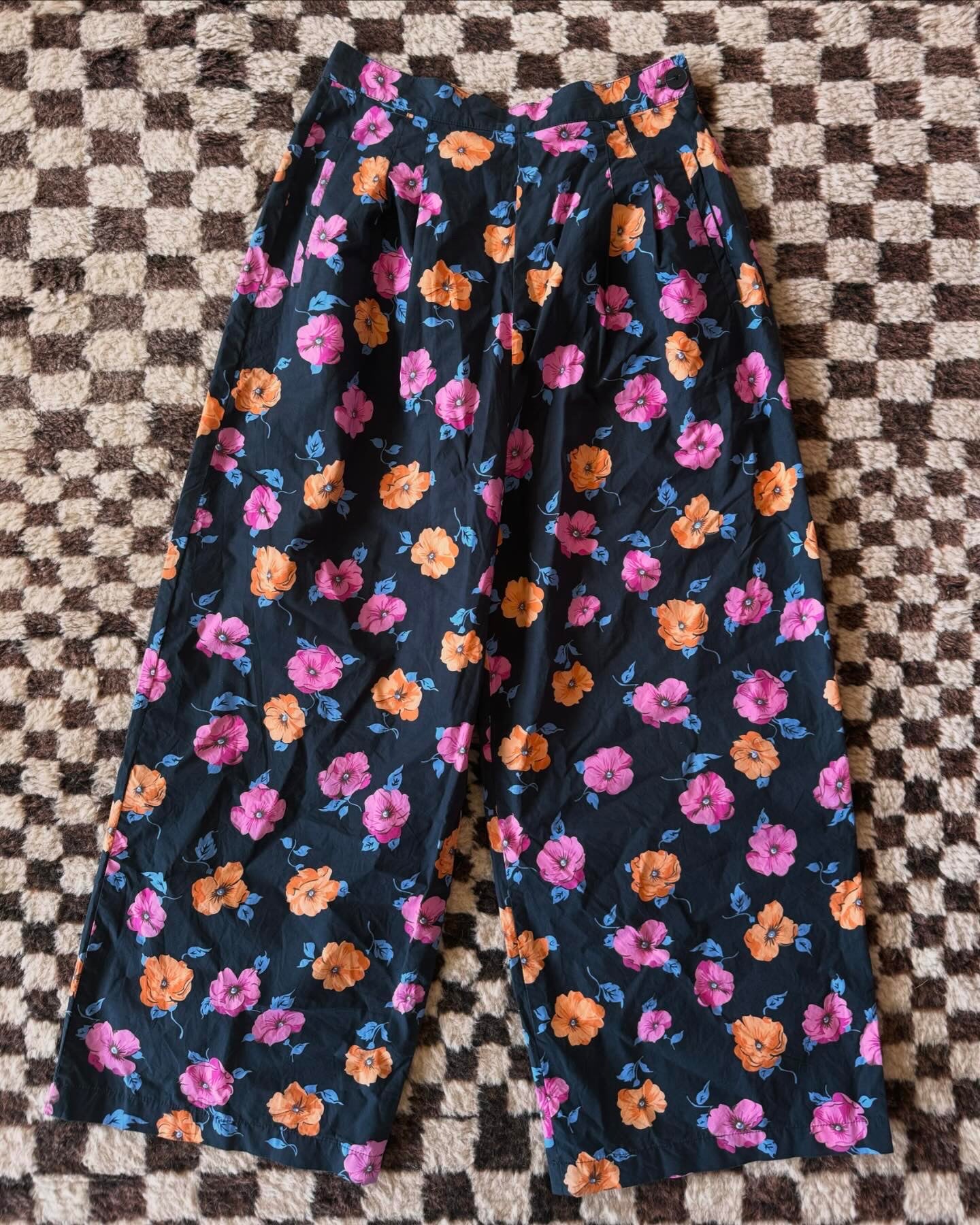 SUSTAIN No.6 STORE COTTON FLORAL PANTS