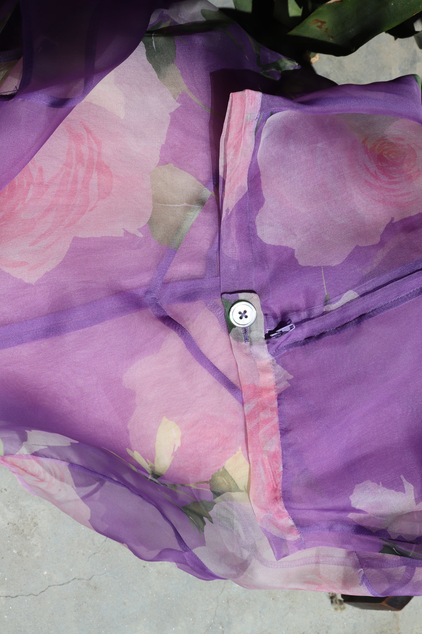 FIELD SILK V VIOLET  SKIRT