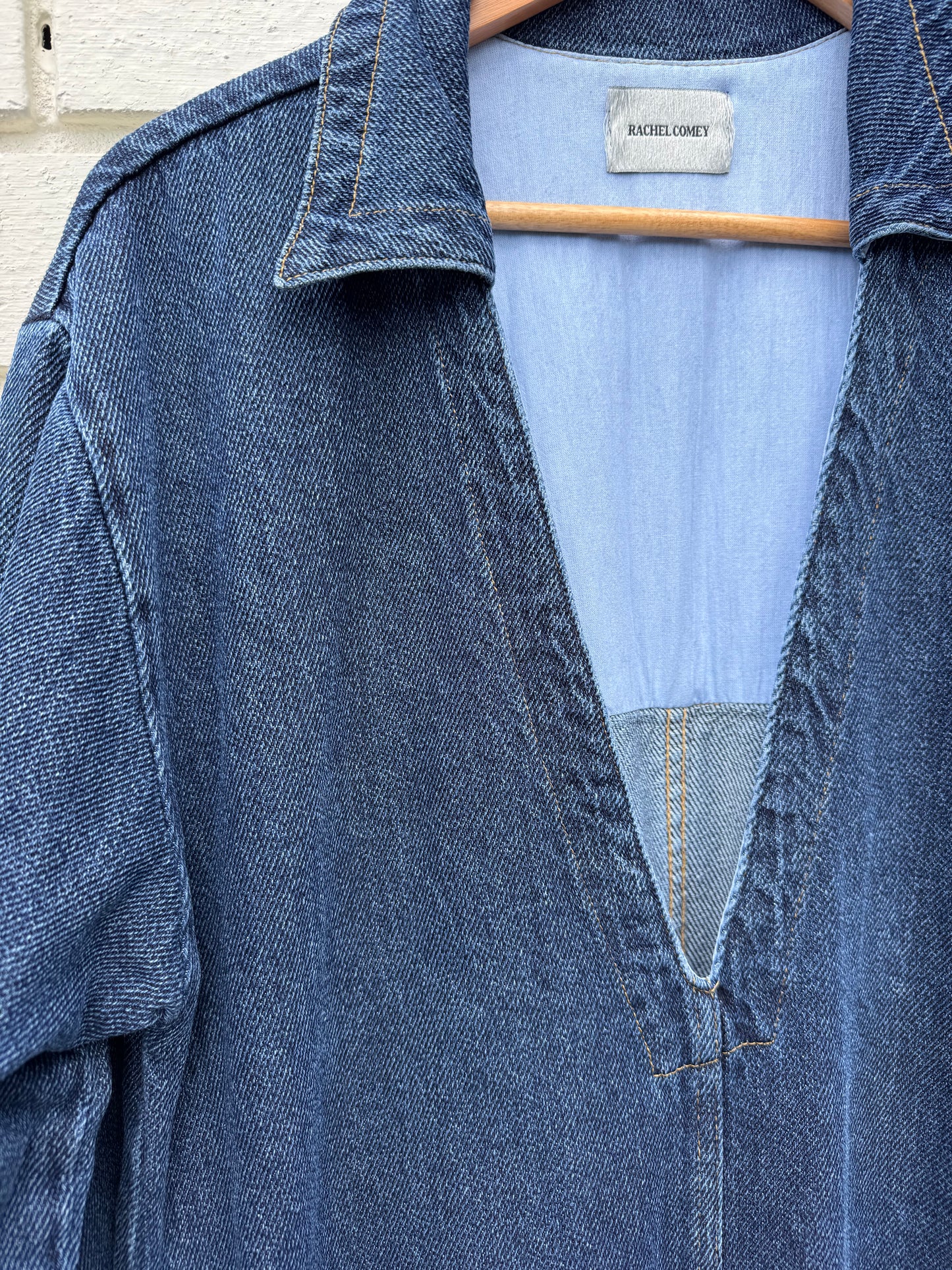 SUSTAIN RACHEL COMEY DENIM DRESS