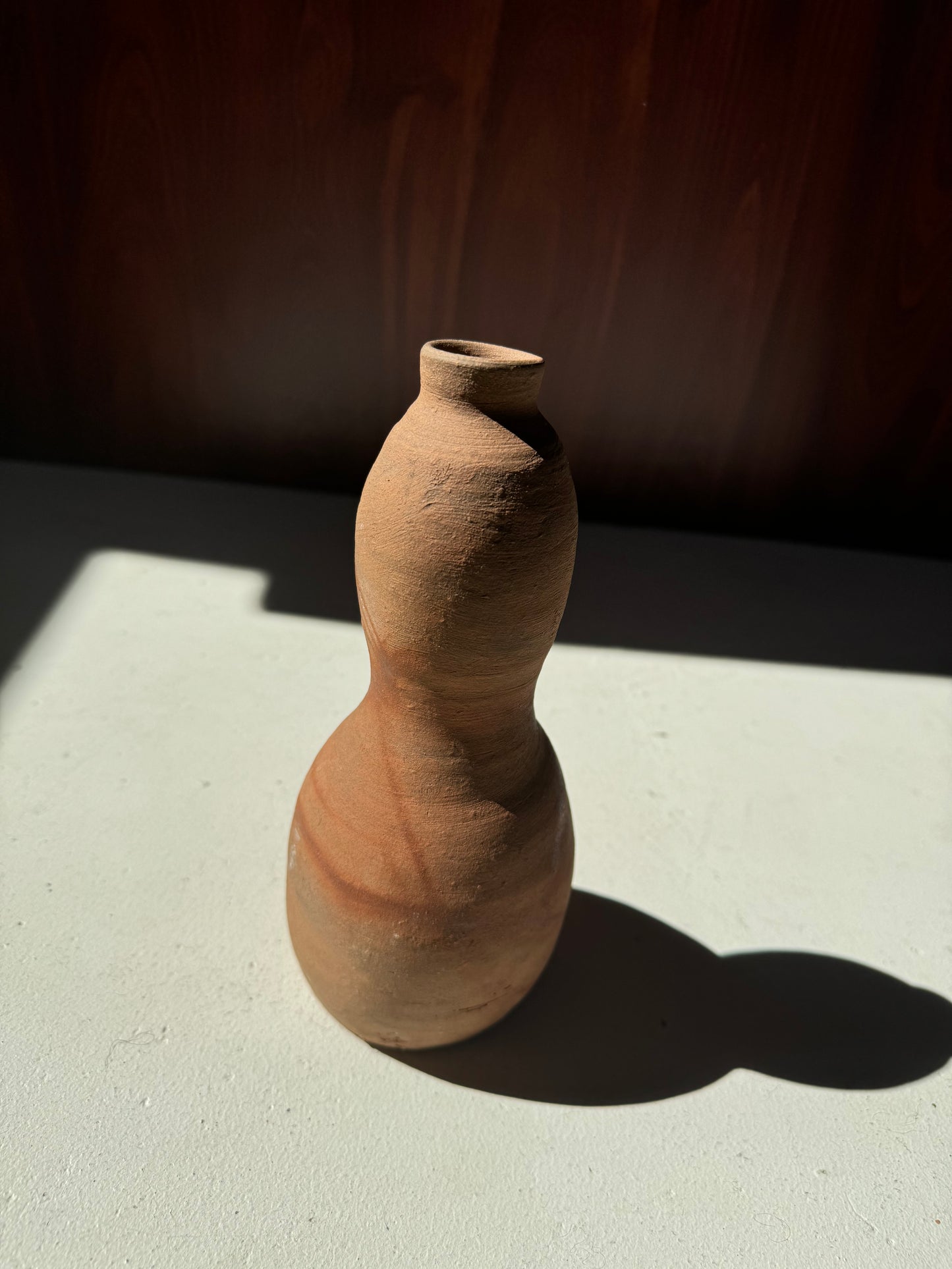 CERAMIC WOODFIRED JAPANESE VASE