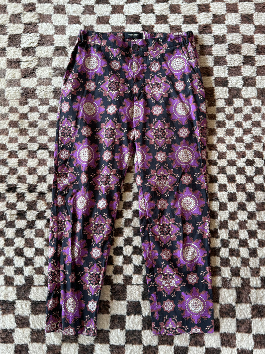 SUSTAIN RACHEL COMEY PURPLE PATTERN PANT