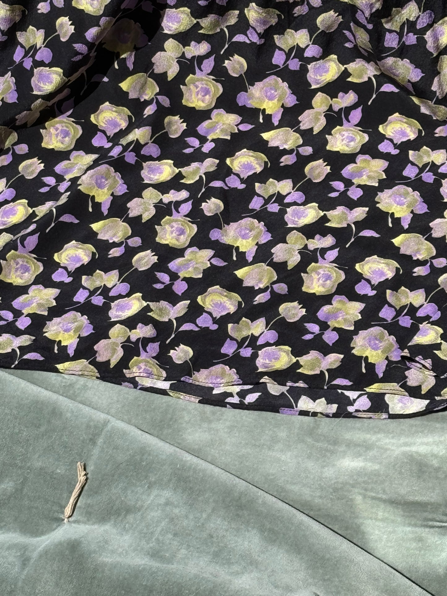 SUSTAIN N06 STORE FLORAL SKIRT