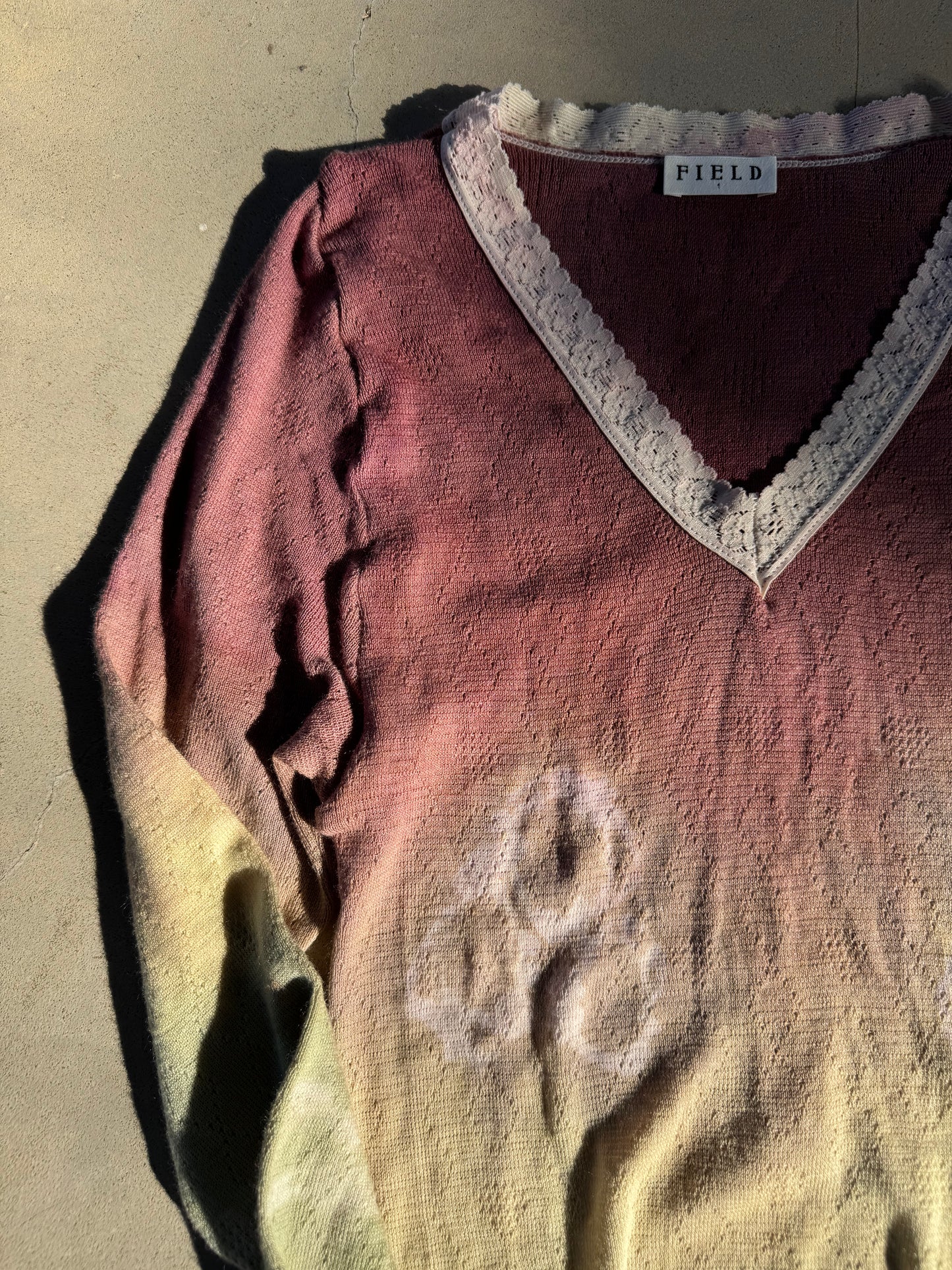 FIELD WOOL & COTTON SPENCER ~ MUTED AUTUMN