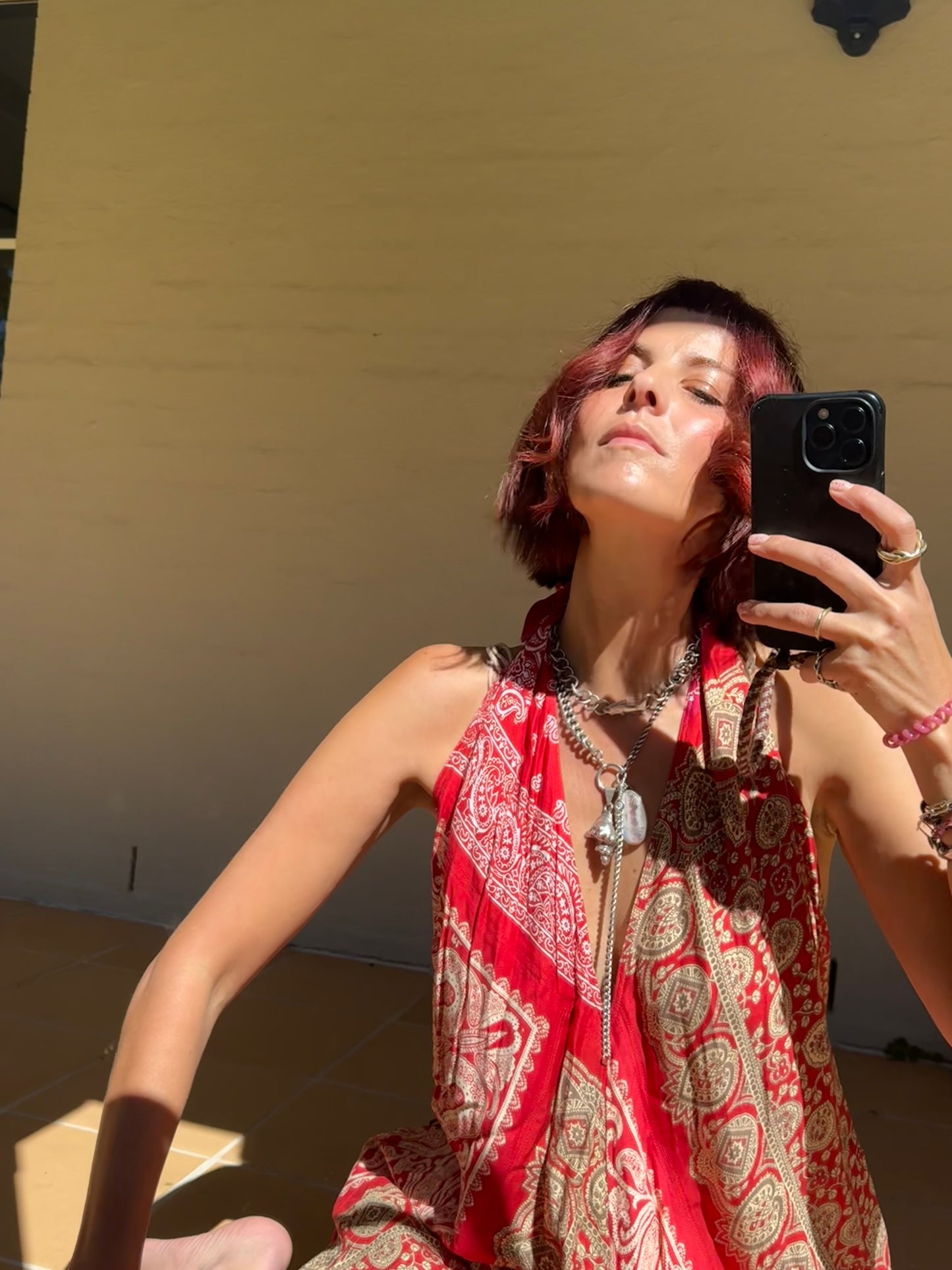 RALPH LAUREN HALTER DRESS