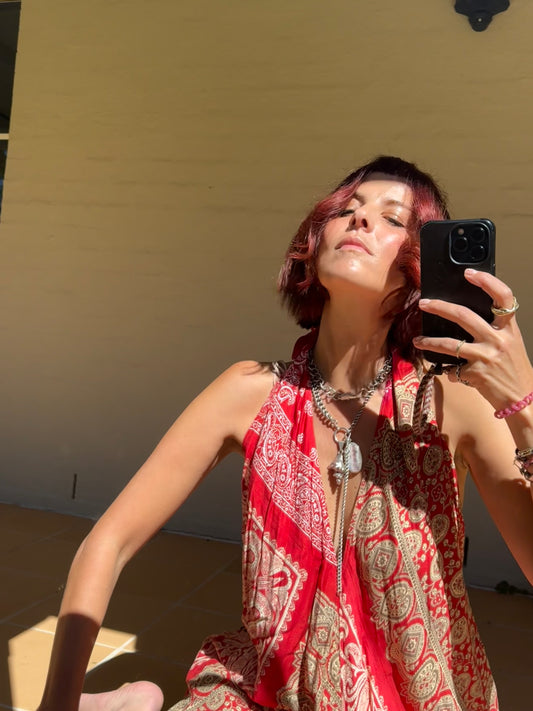 RALPH LAUREN HALTER DRESS