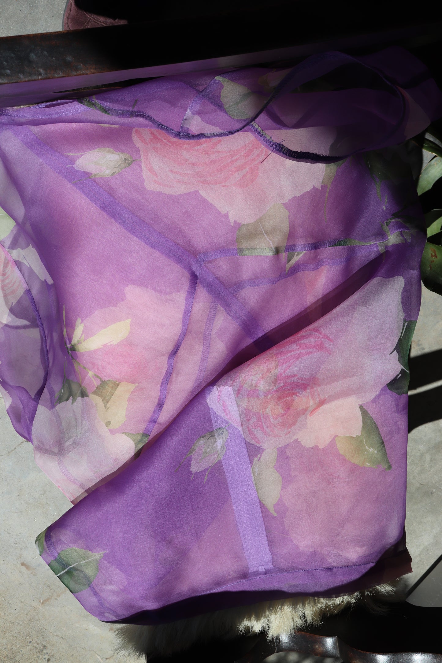 FIELD SILK V VIOLET  SKIRT